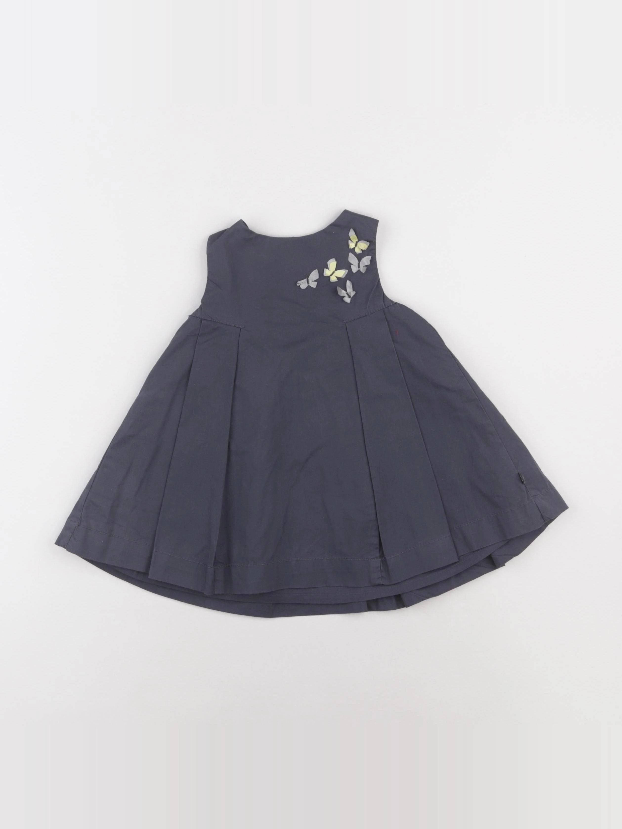Obaïbi - robe gris - 6 mois