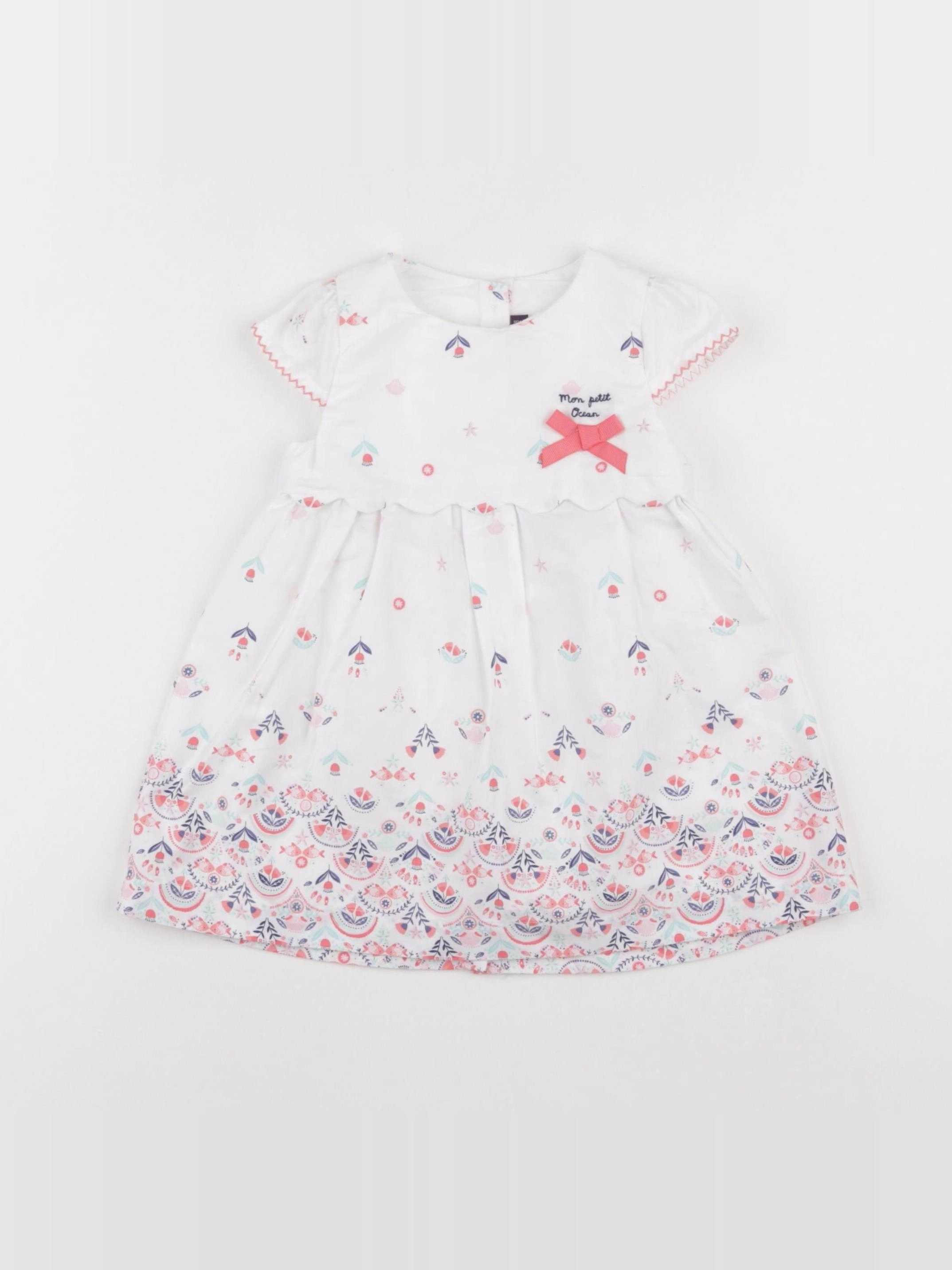 Sergent Major - robe multicolore - 12 mois