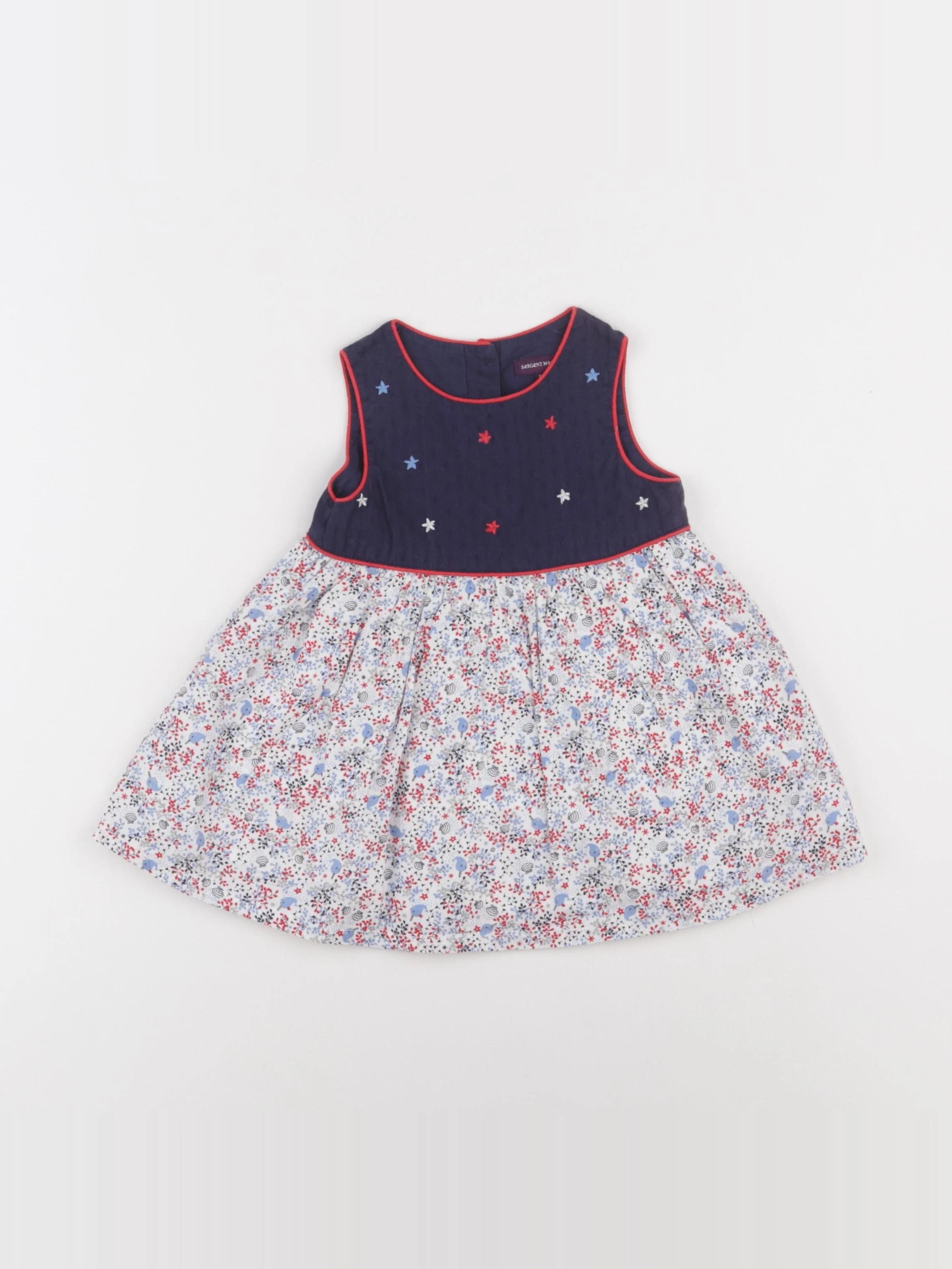 Sergent Major - robe multicolore - 6 mois