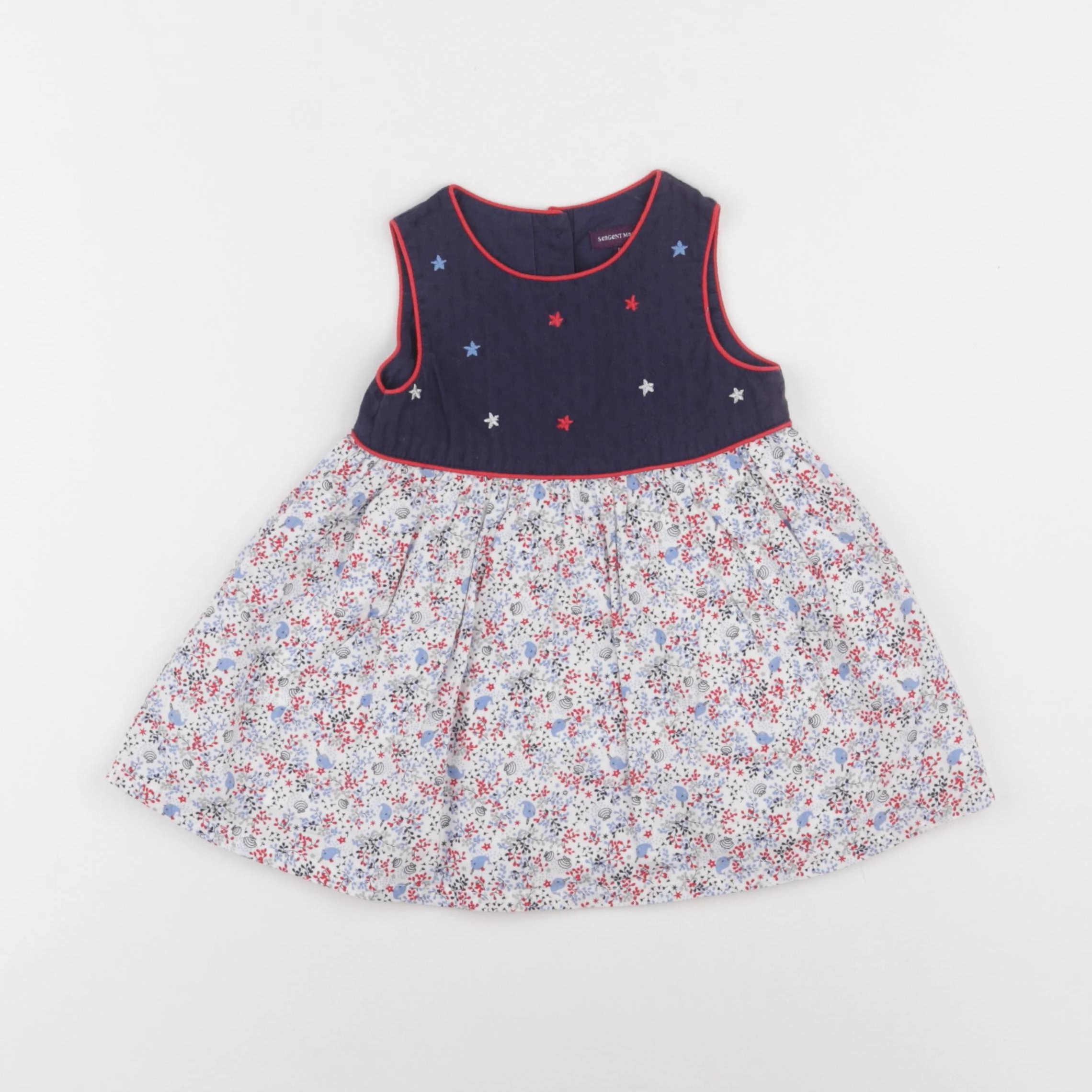 Sergent Major - robe multicolore - 6 mois