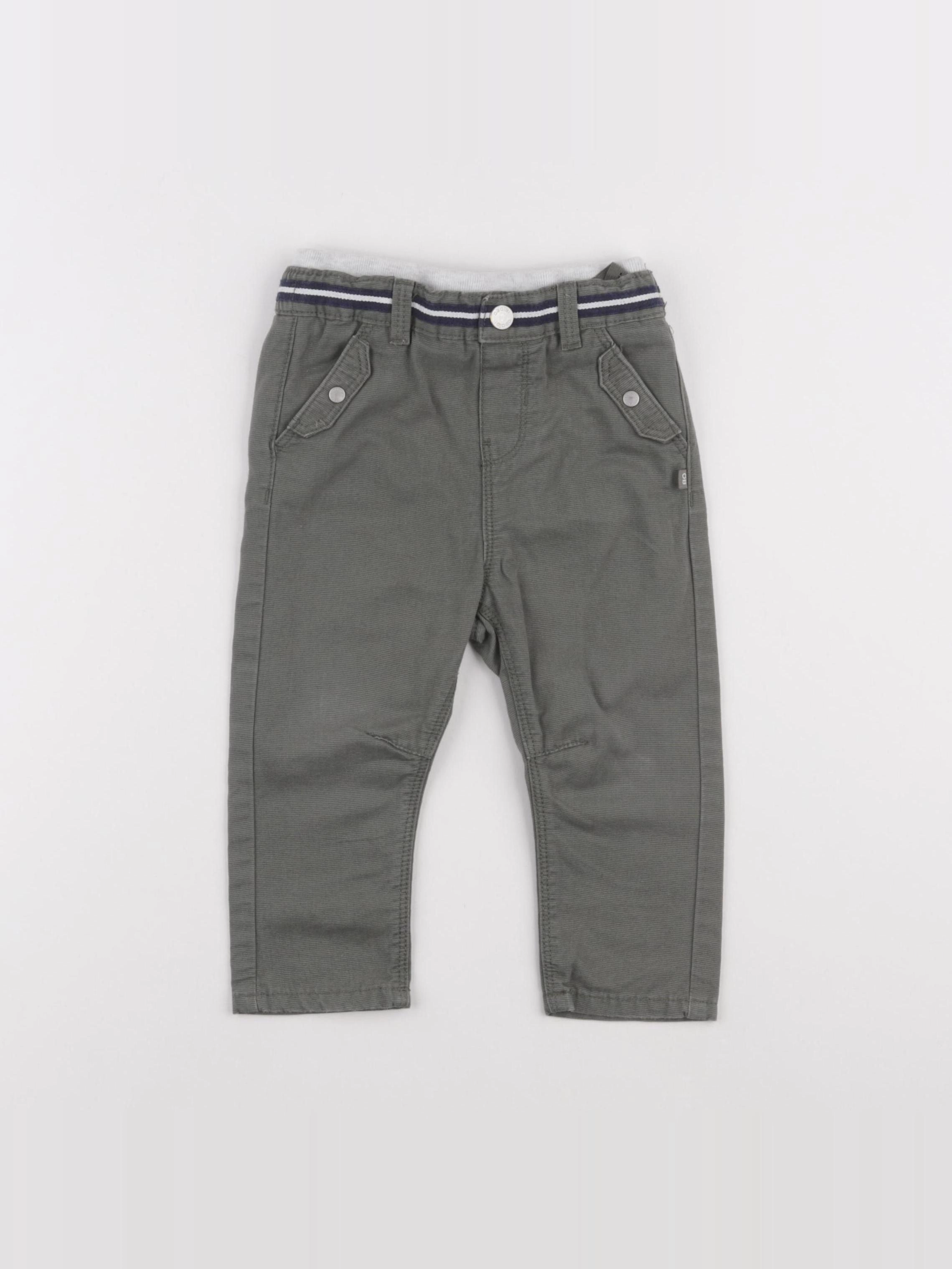 Obaïbi - pantalon vert - 18 mois