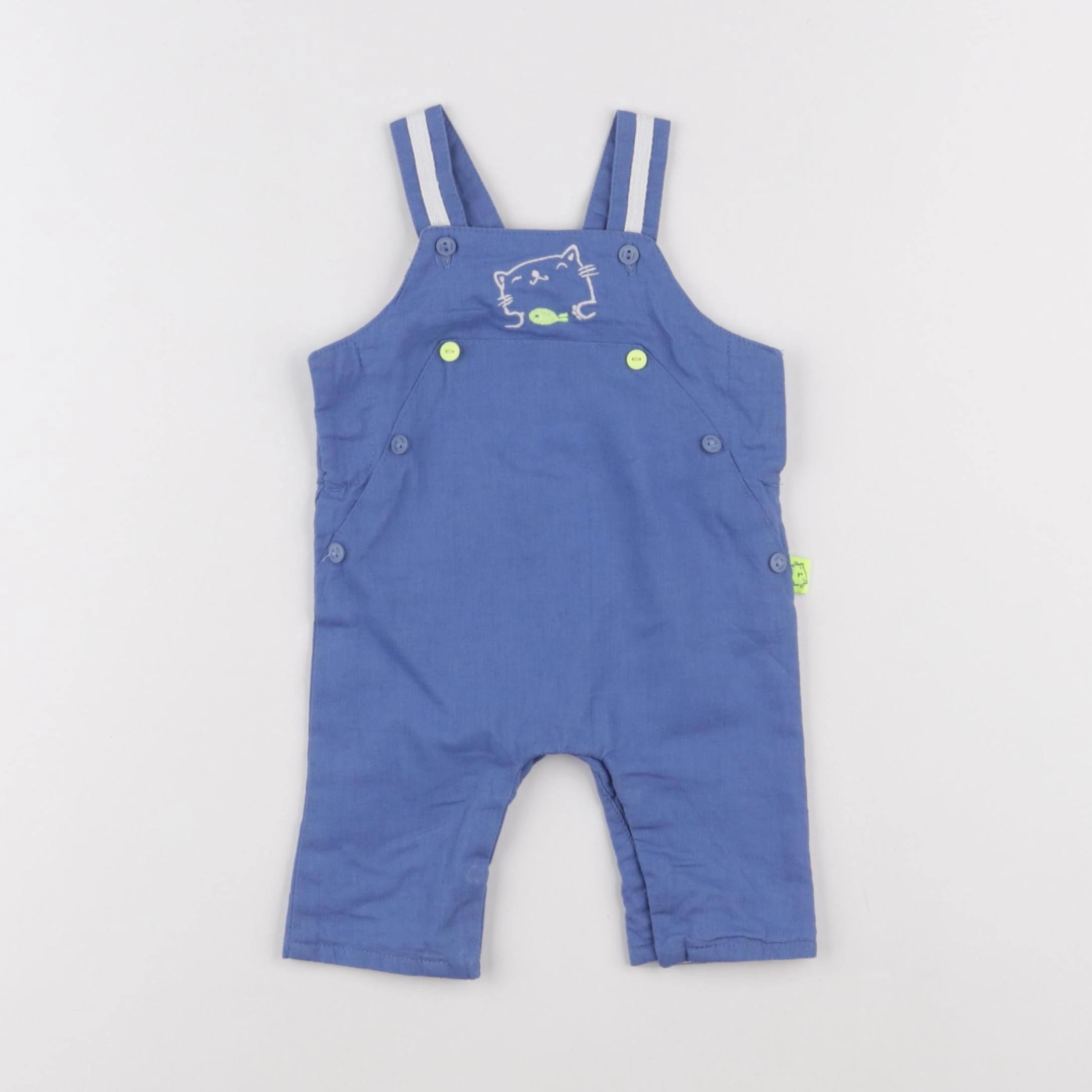 DPAM - salopette bleu - 1 mois