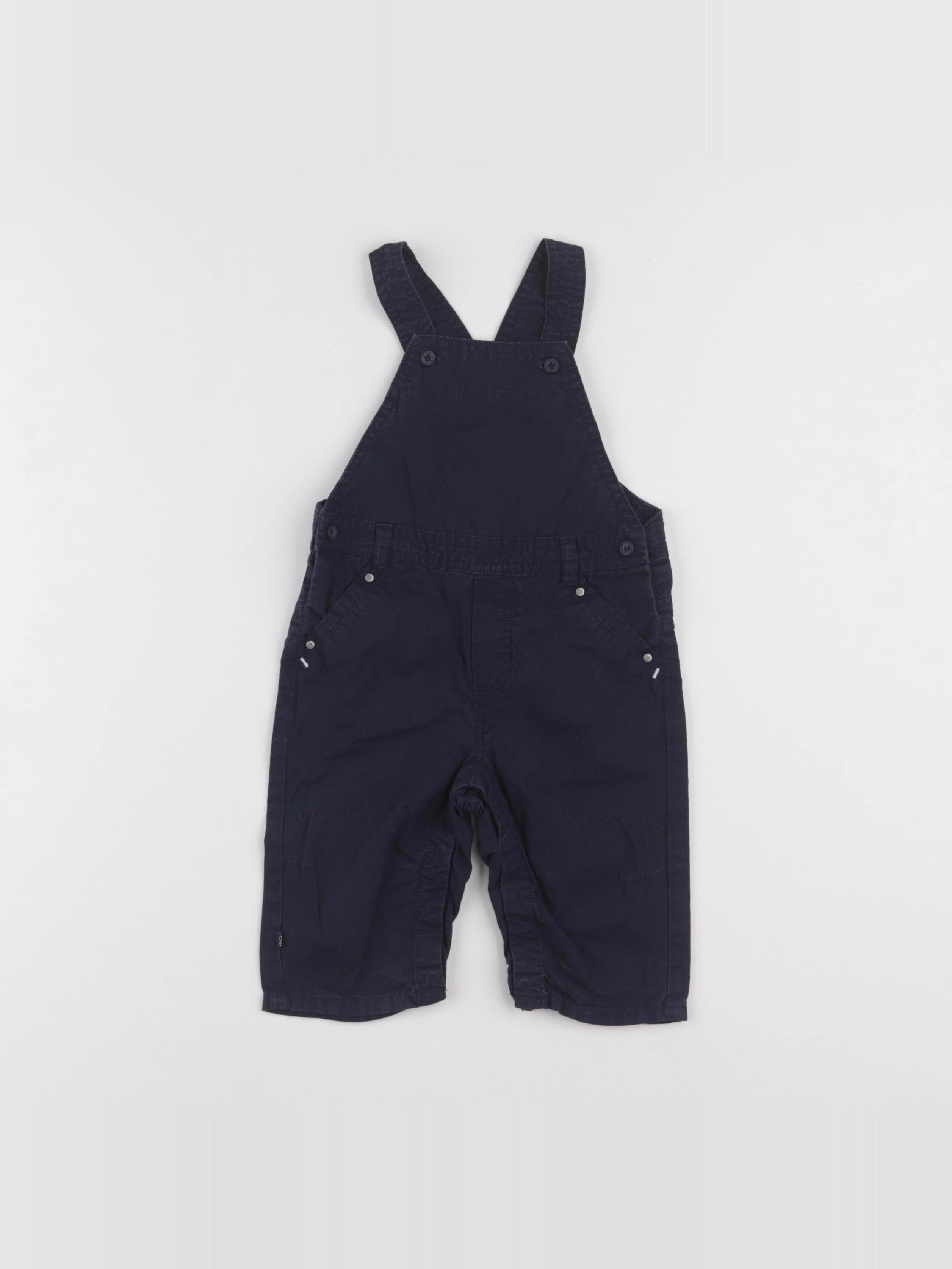 Obaïbi - combinaison bleu - 6 mois