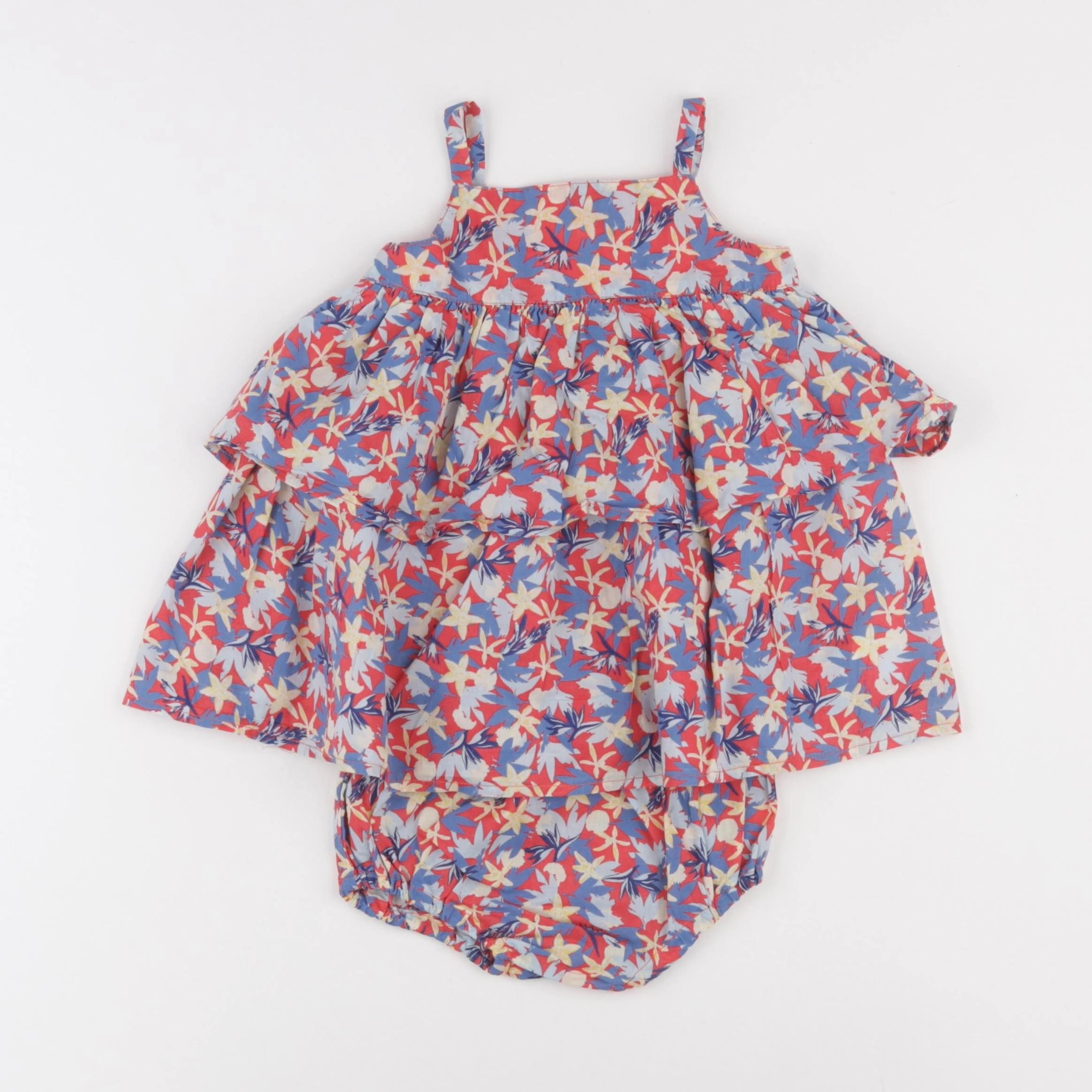 Sergent Major - robe multicolore - 9 mois