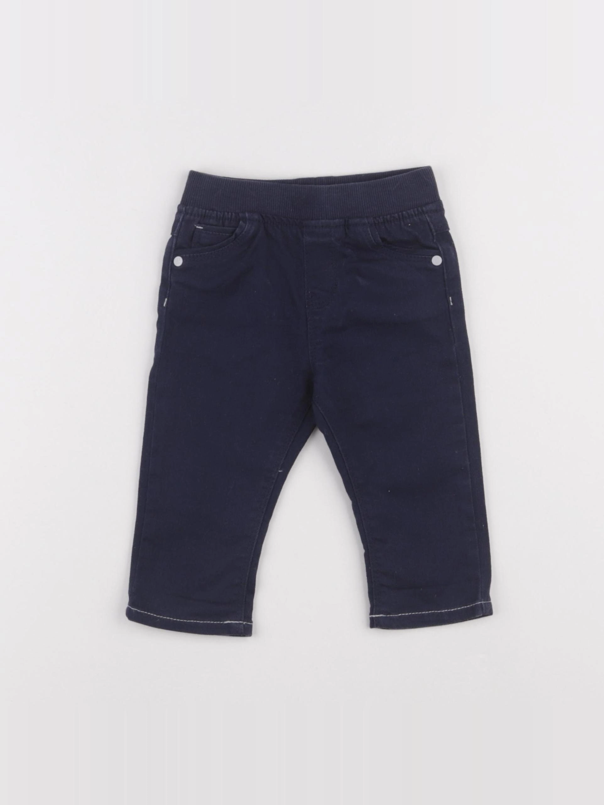 Obaïbi - jean bleu - 6 mois