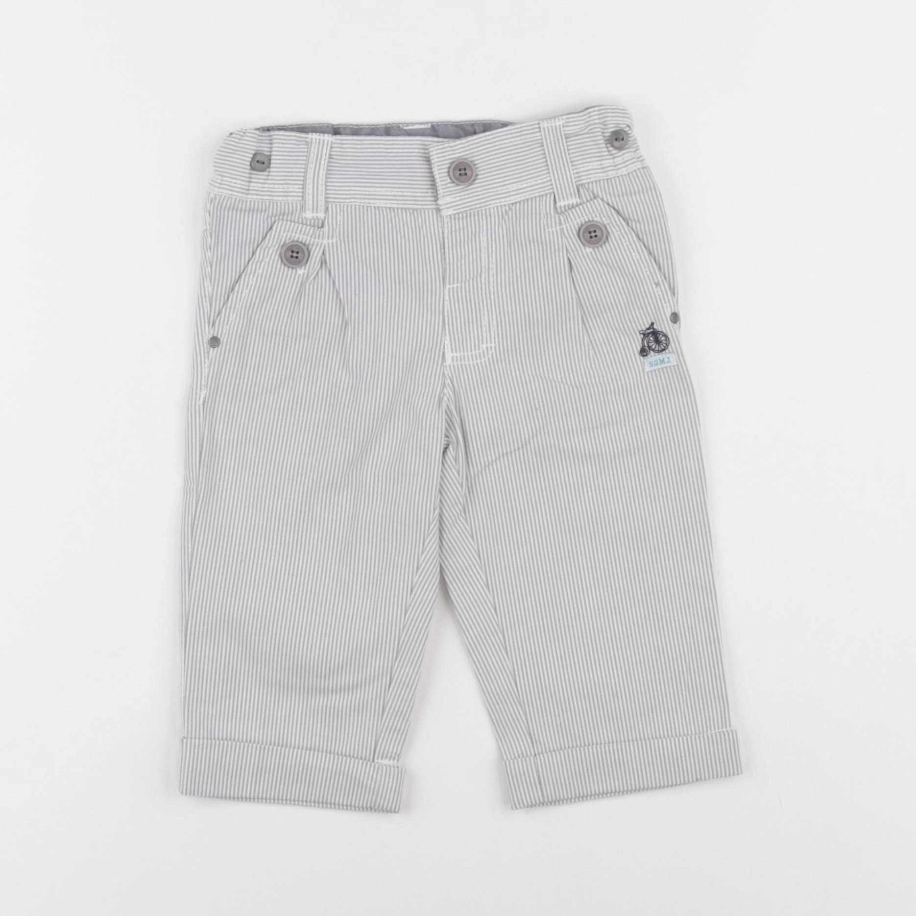 Sergent Major - pantalon gris - 6 mois
