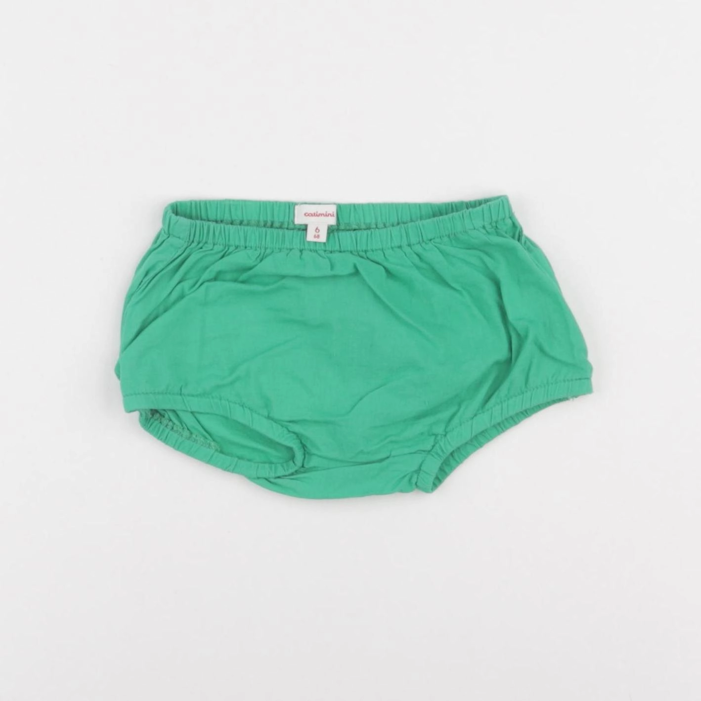Catimini - bloomer vert - 6 mois