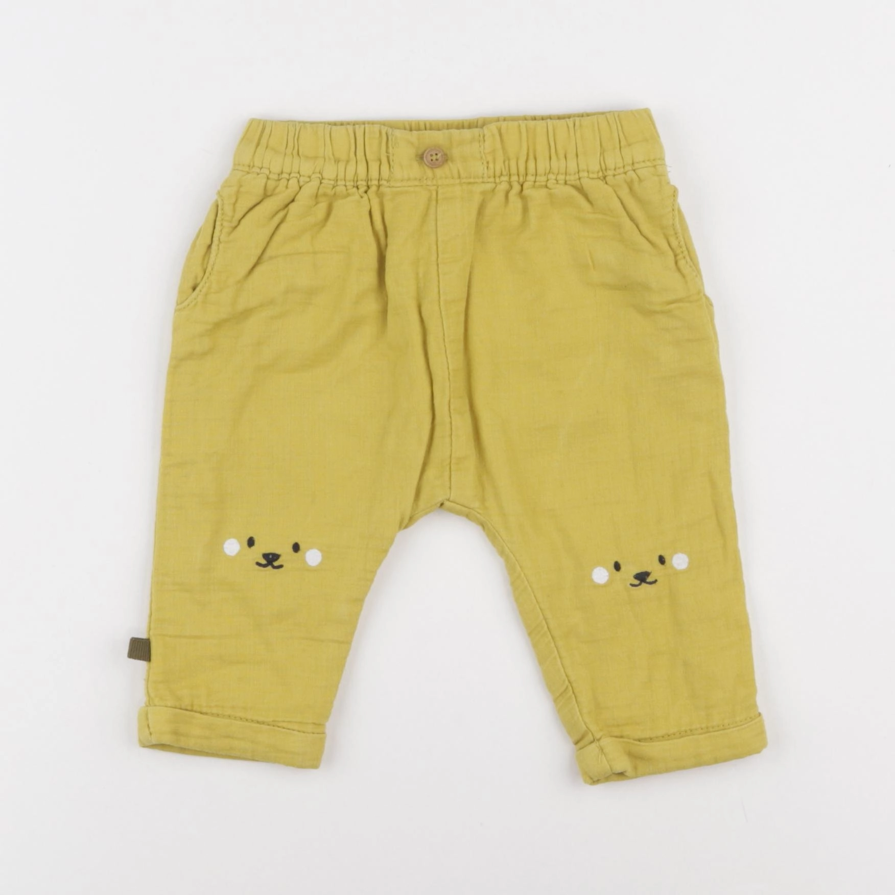 Sergent Major - pantalon jaune - 6 mois