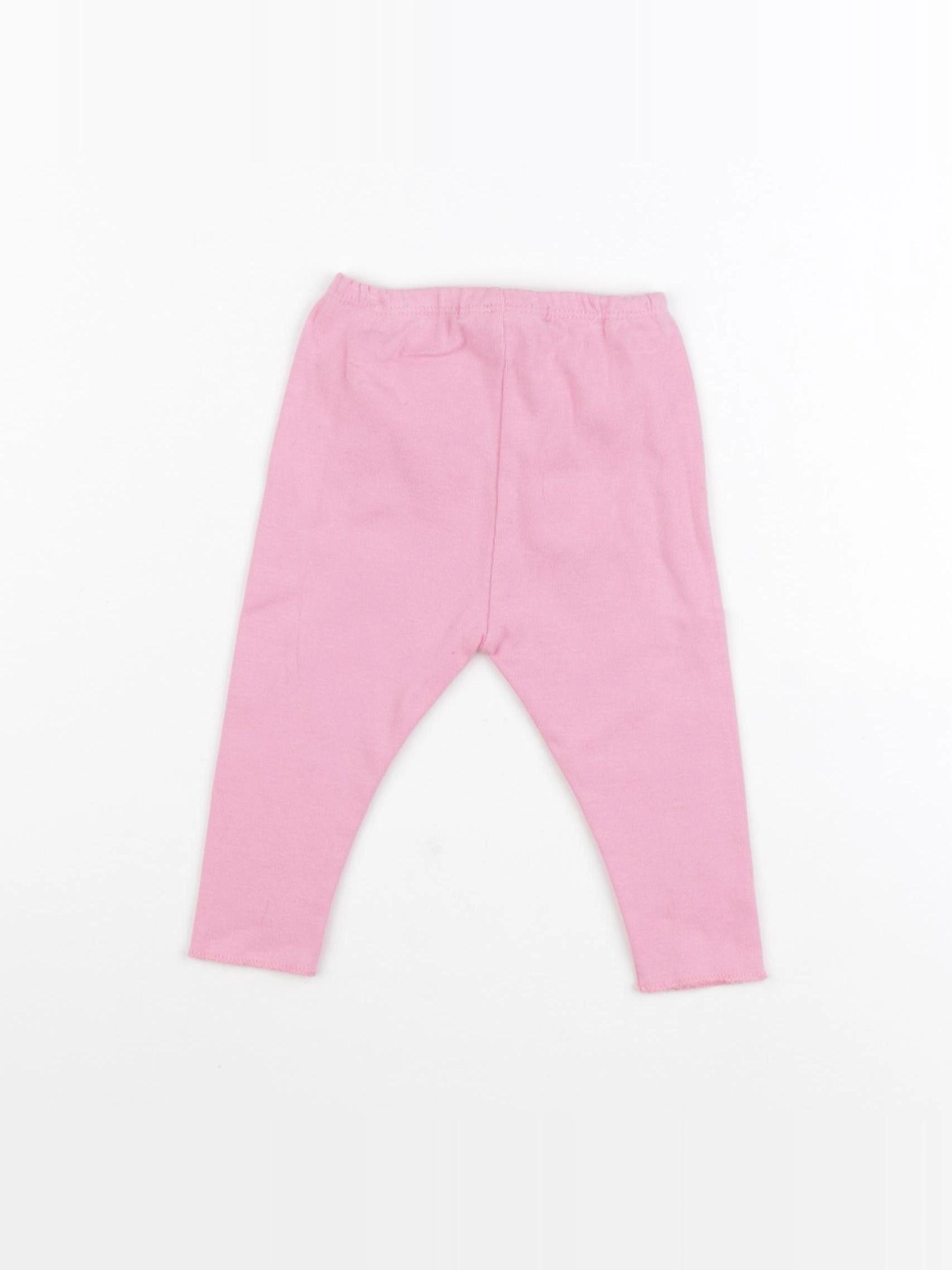 Bonpoint - legging rose - 6 mois