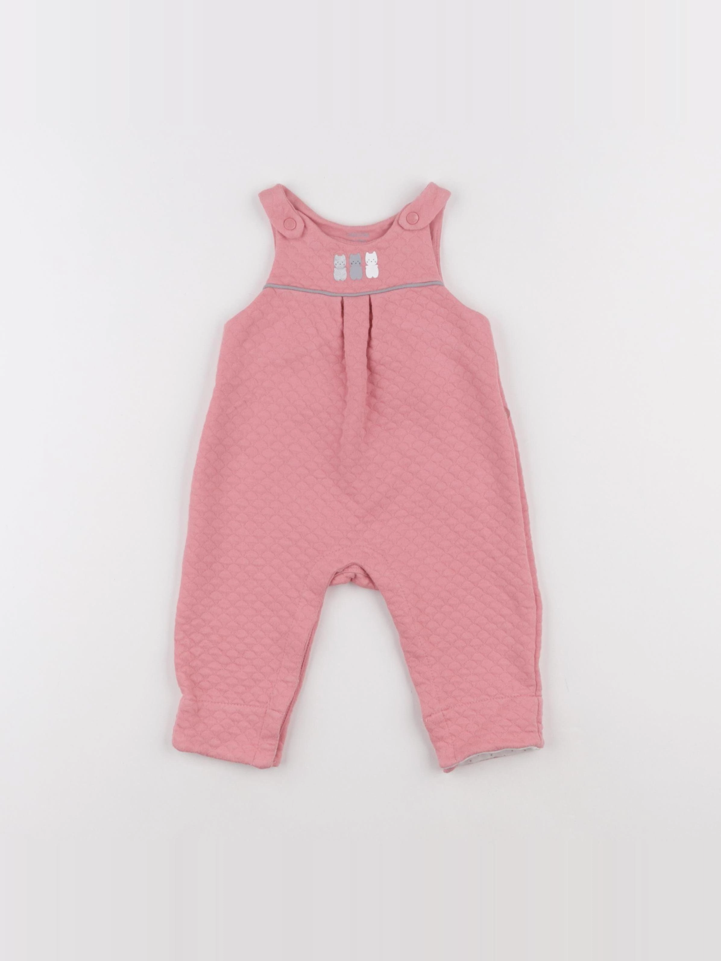 Obaïbi - combinaison rose - 3 mois