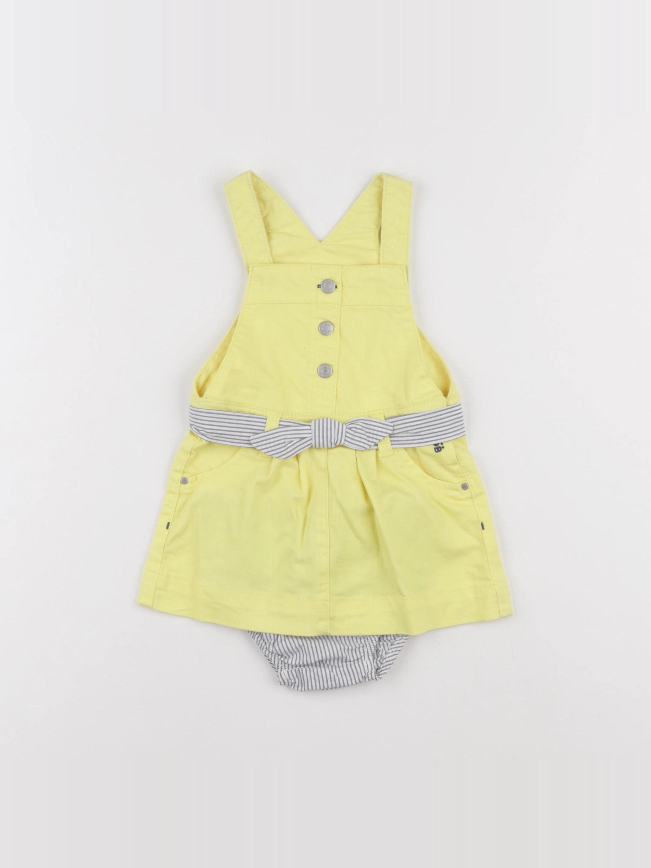 Obaïbi - robe jaune - 6 mois
