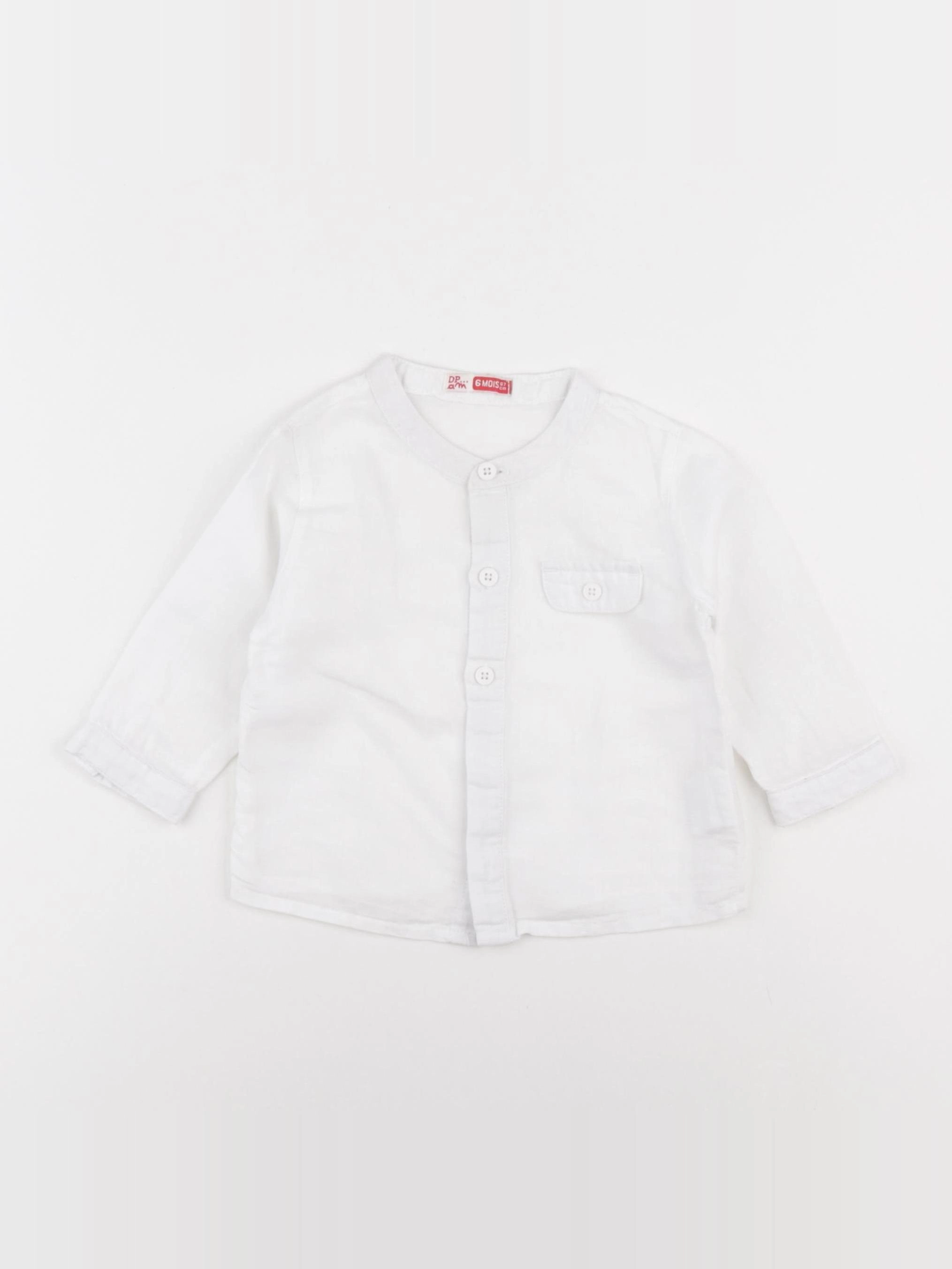 DPAM - chemise blanc - 6 mois