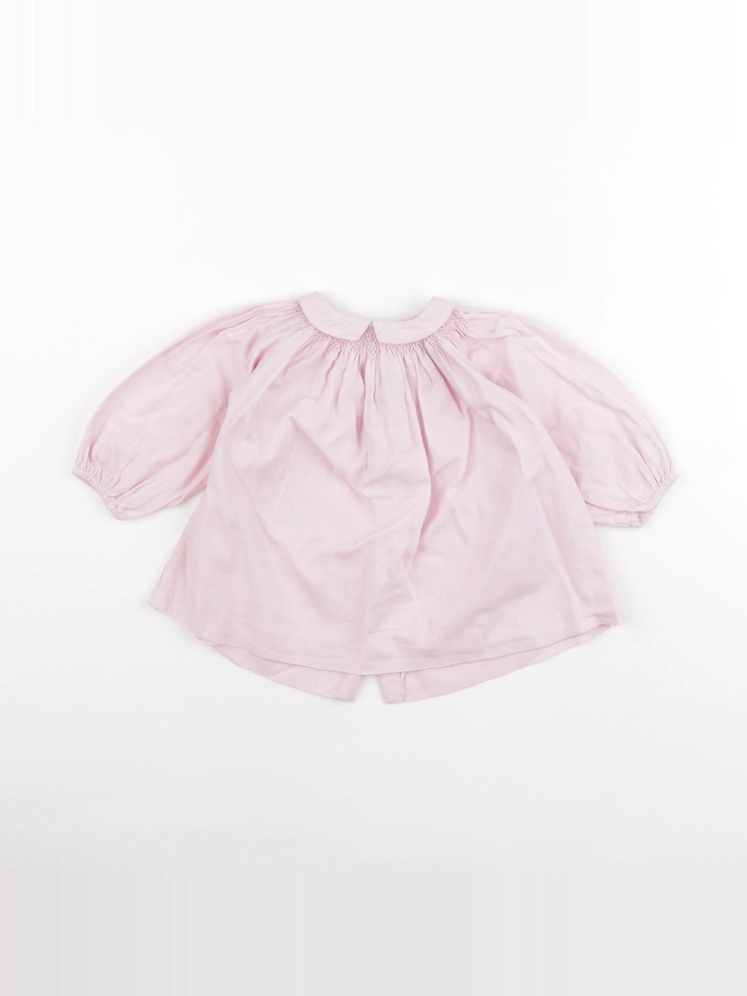 Marie Puce - robe rose - 6 mois