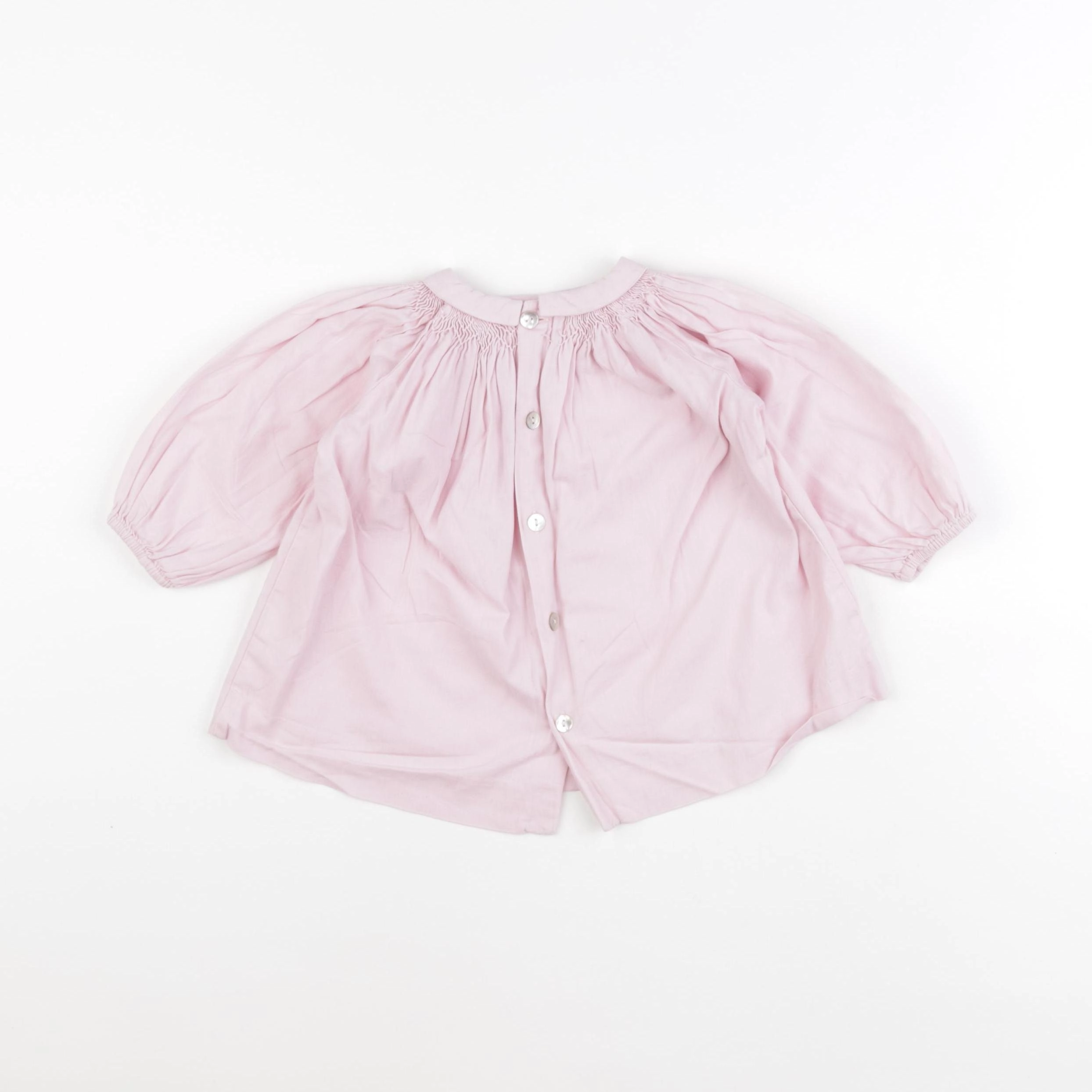 Marie Puce - robe rose - 6 mois