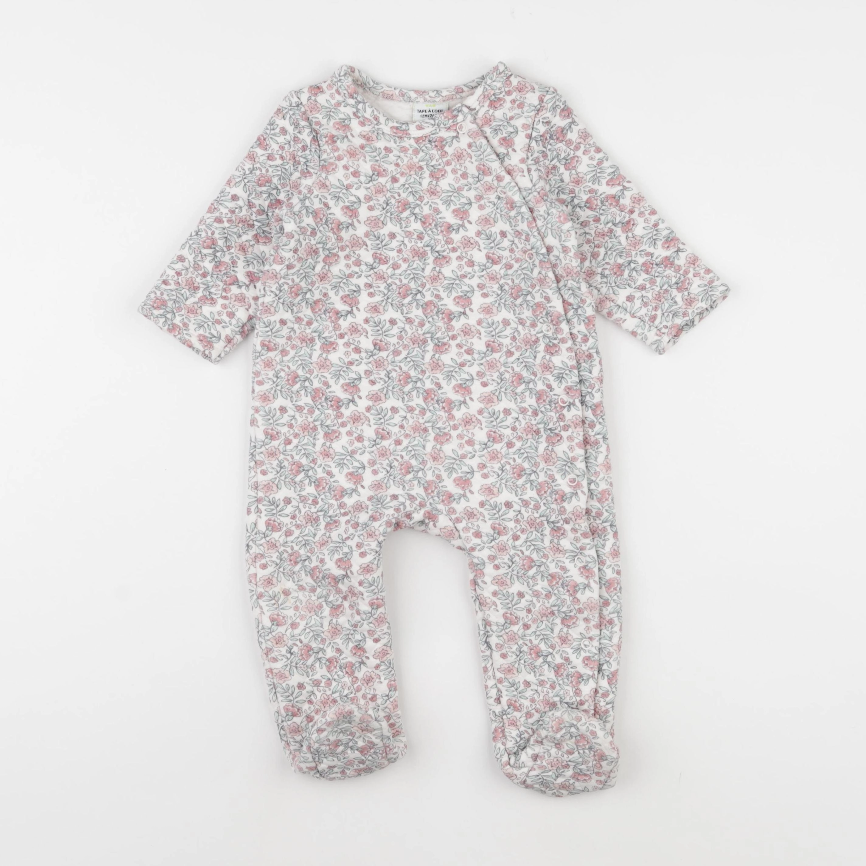 Tape à l'oeil - pyjama coton multicolore - 12 mois