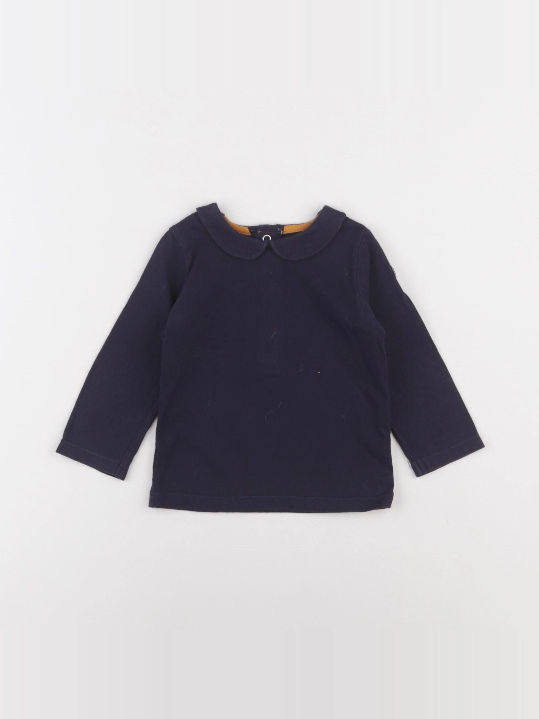 Terre de marins - tee-shirt bleu - 12 mois