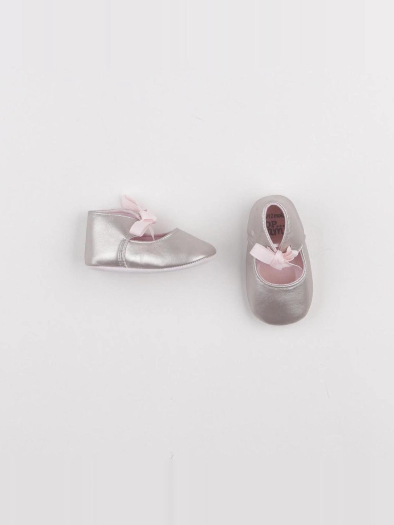 DPAM - chaussons argent - pointure 18/19
