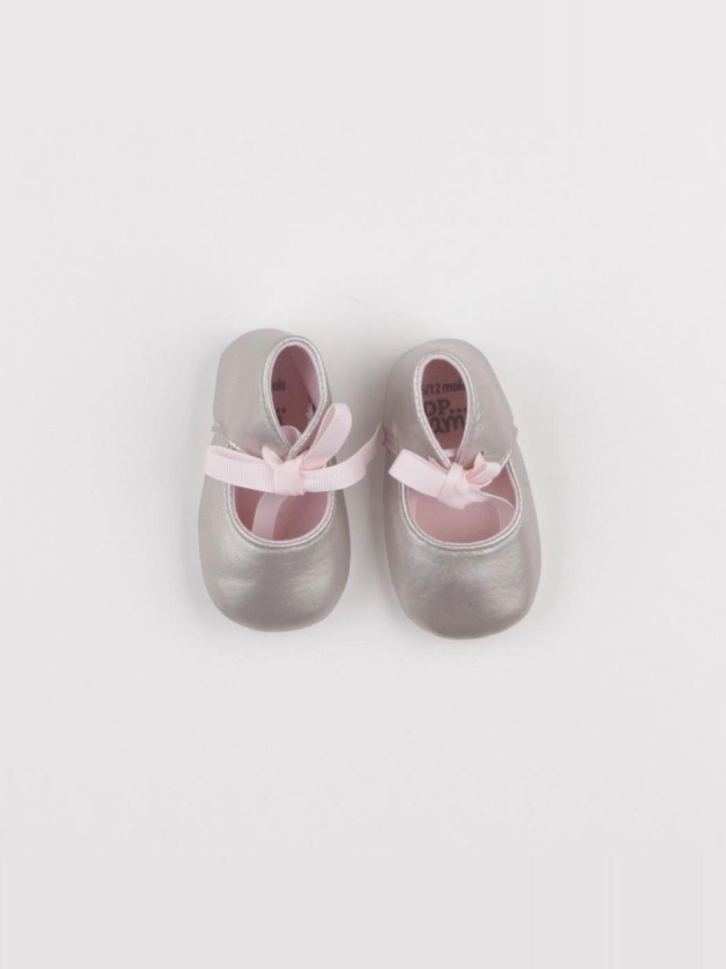 DPAM - chaussons argent - pointure 18/19