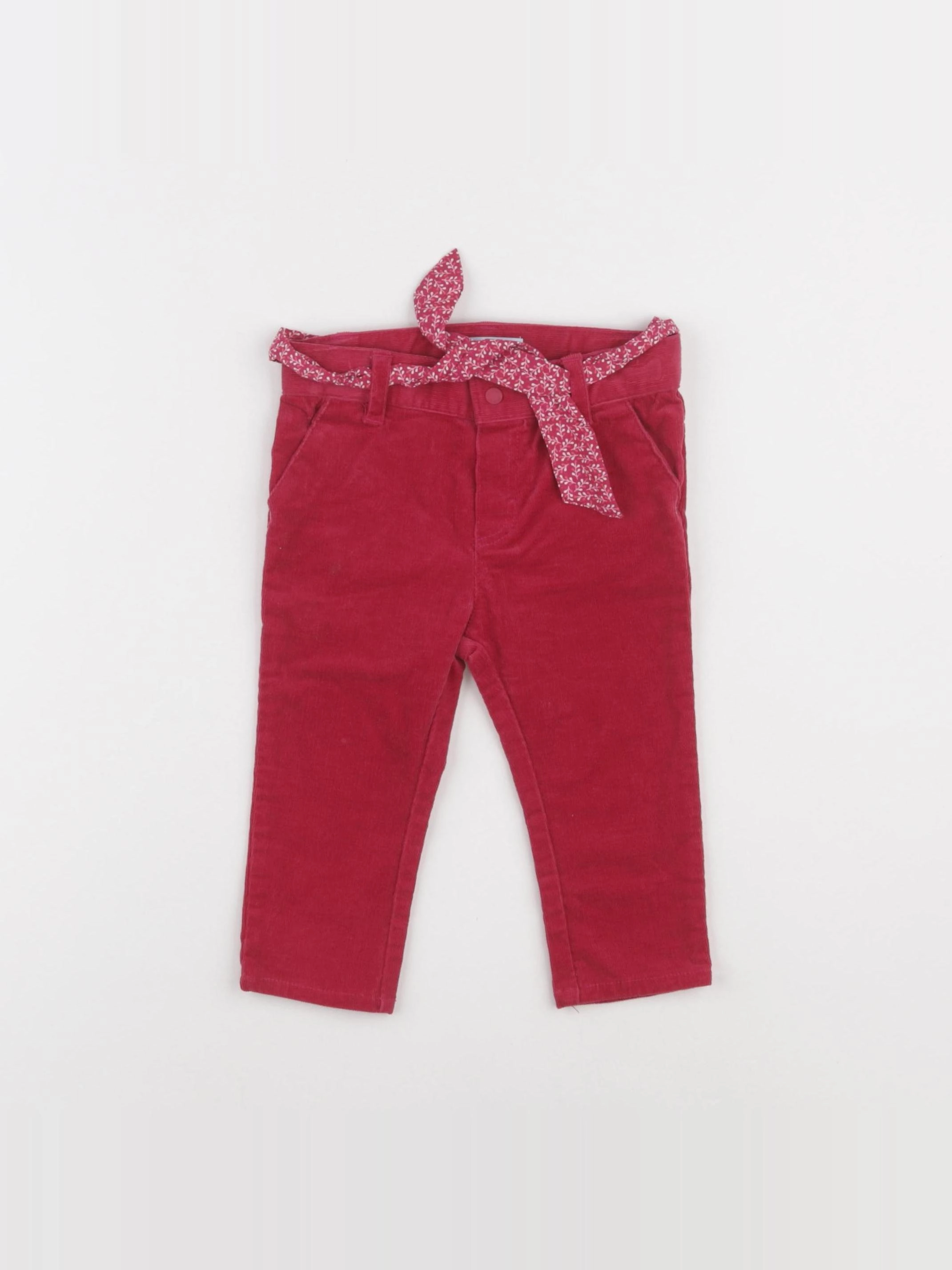 Obaïbi - pantalon rose - 12 mois