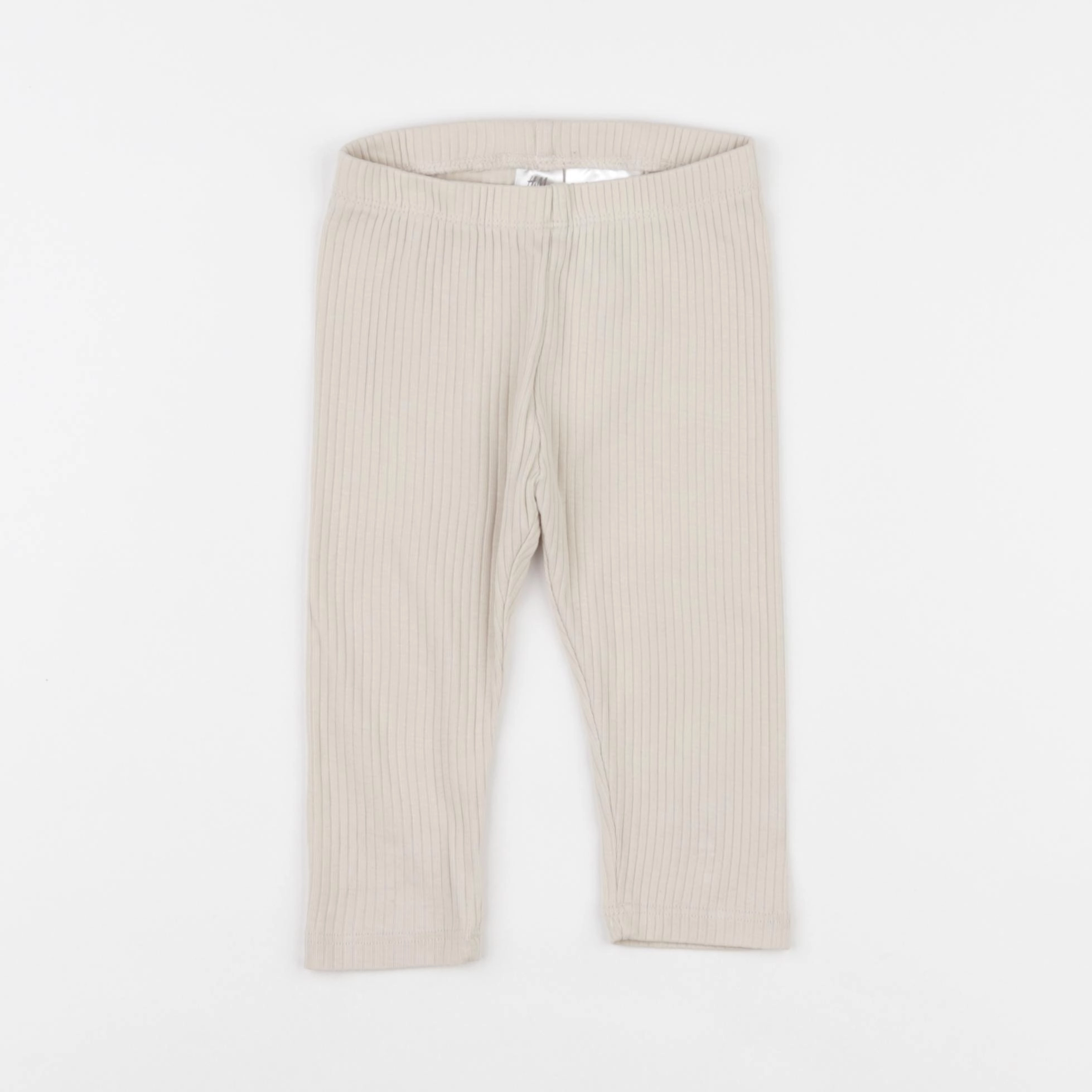 H&M - legging beige - 6/9 mois