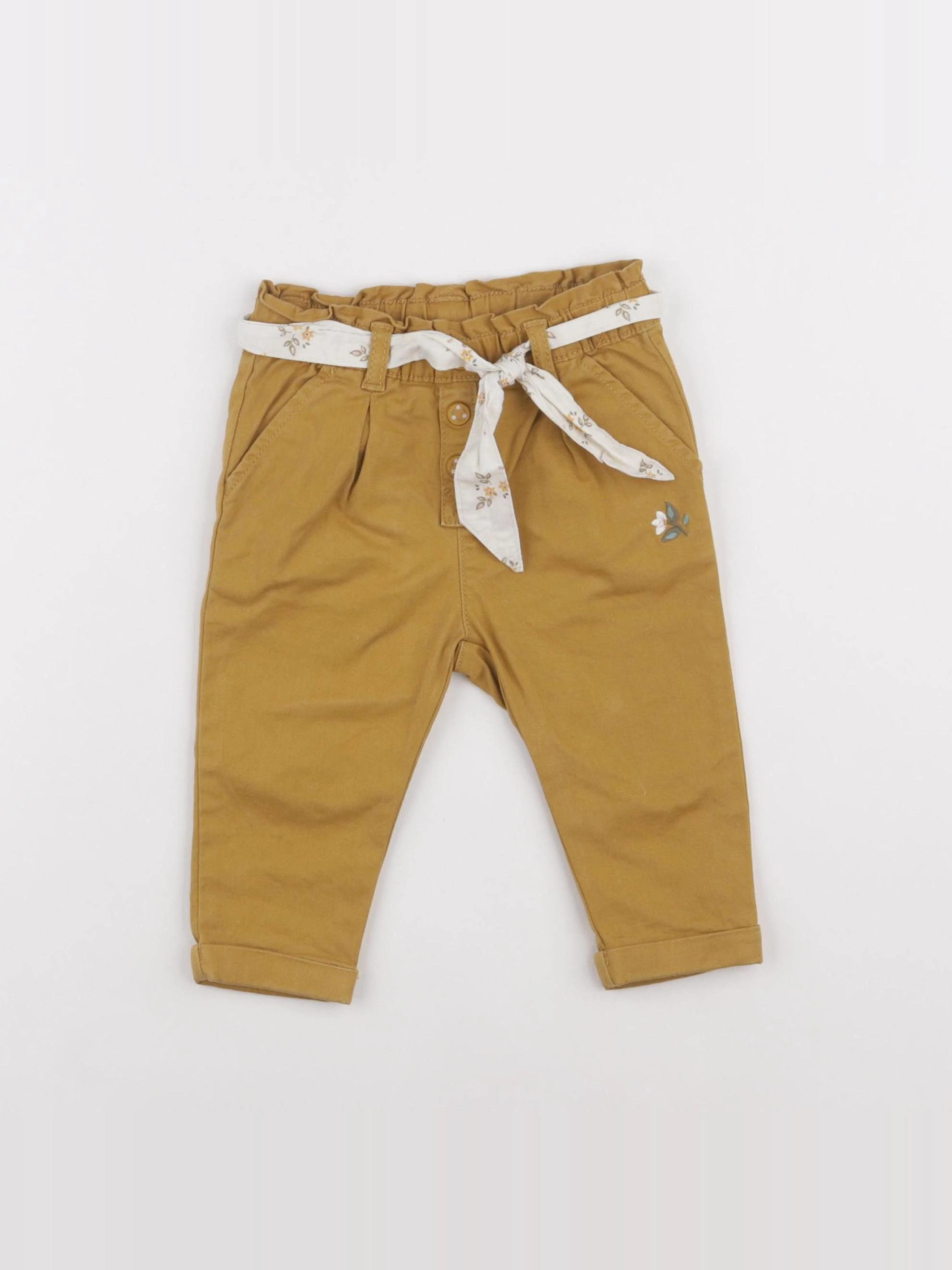 Sergent Major - pantalon marron - 9 mois