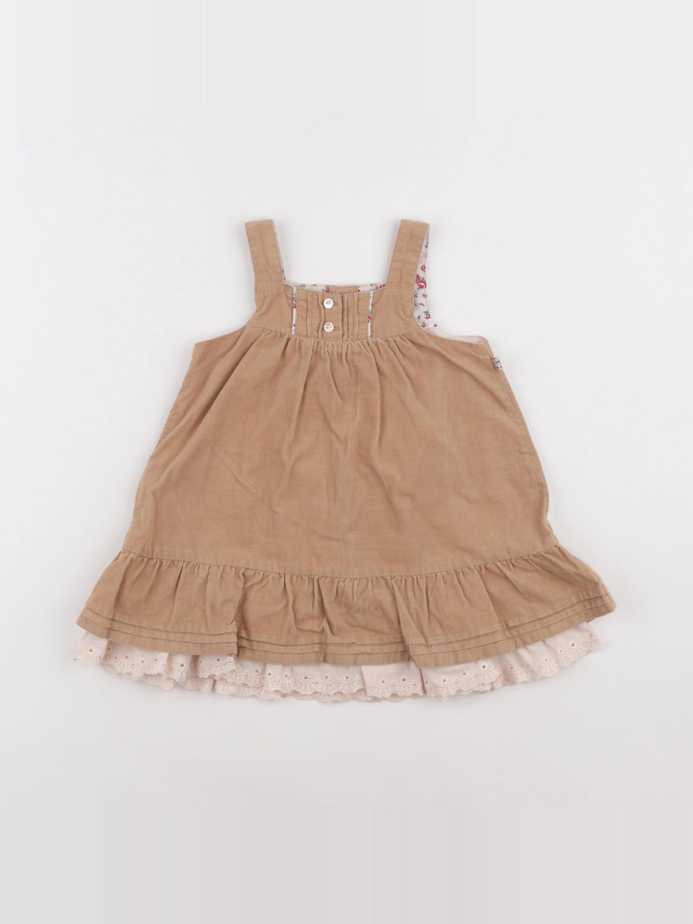 Sergent Major - robe marron - 9 mois