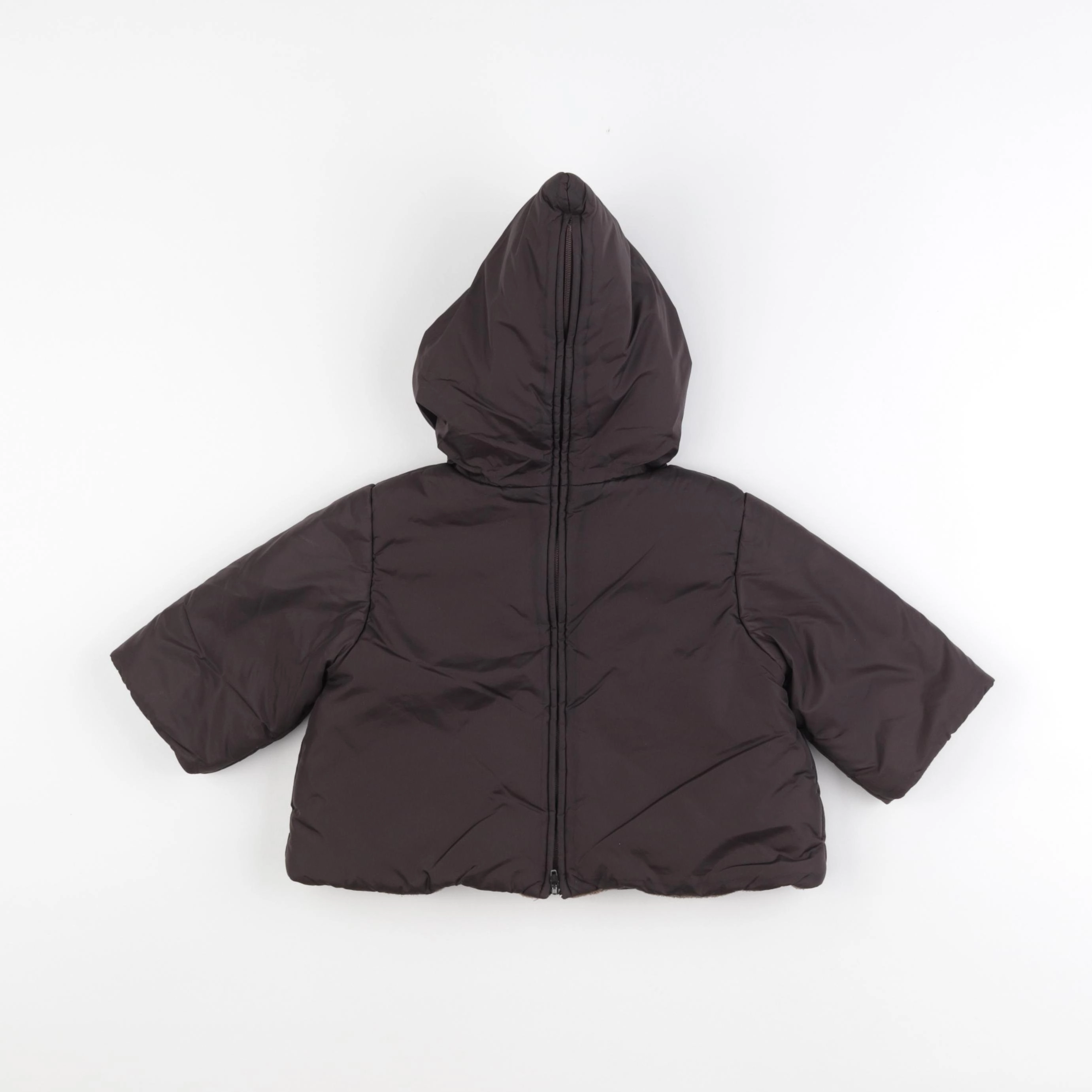 Bonpoint - burnou marron - 6 mois