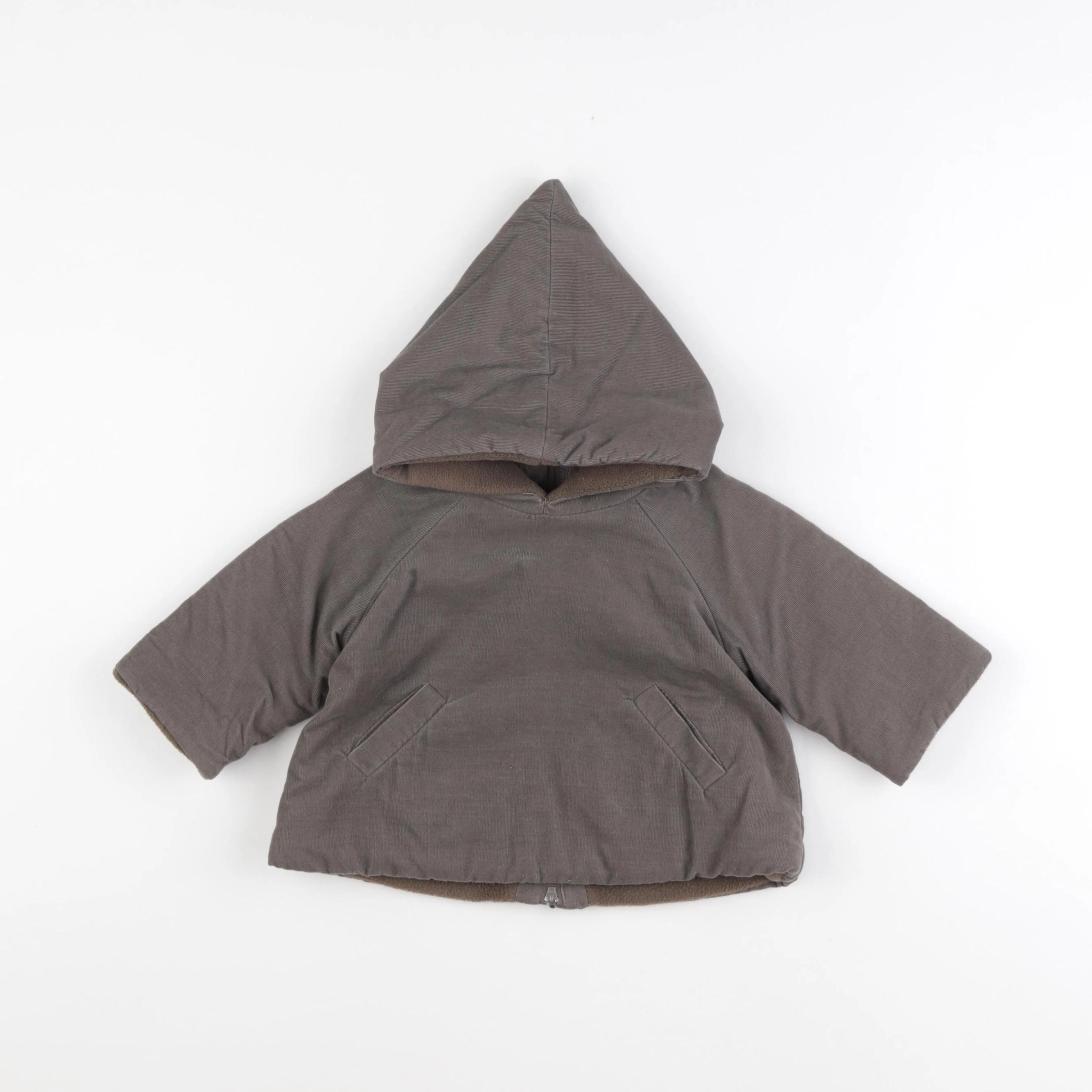 Bonpoint - burnou marron - 6 mois