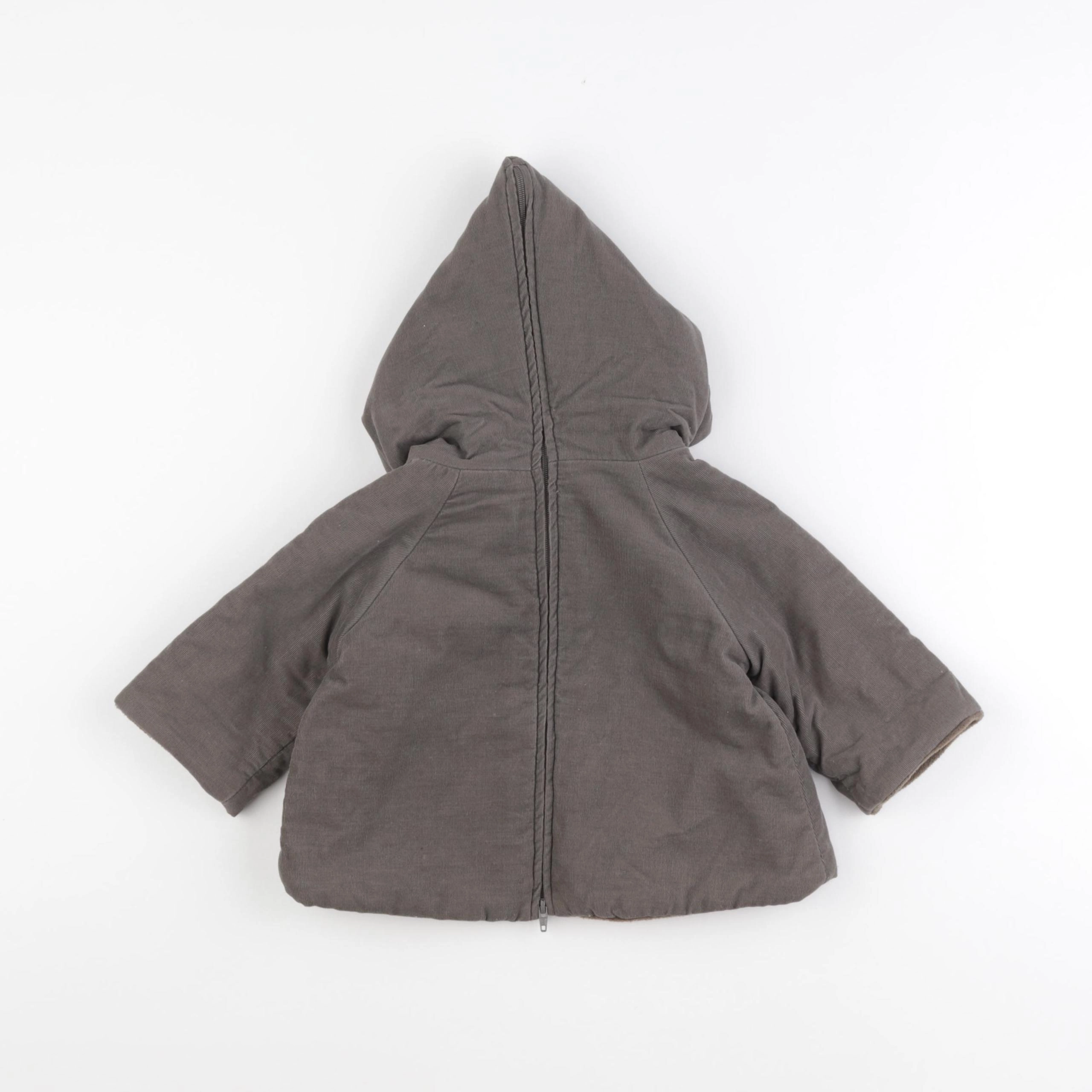 Bonpoint - burnou marron - 6 mois