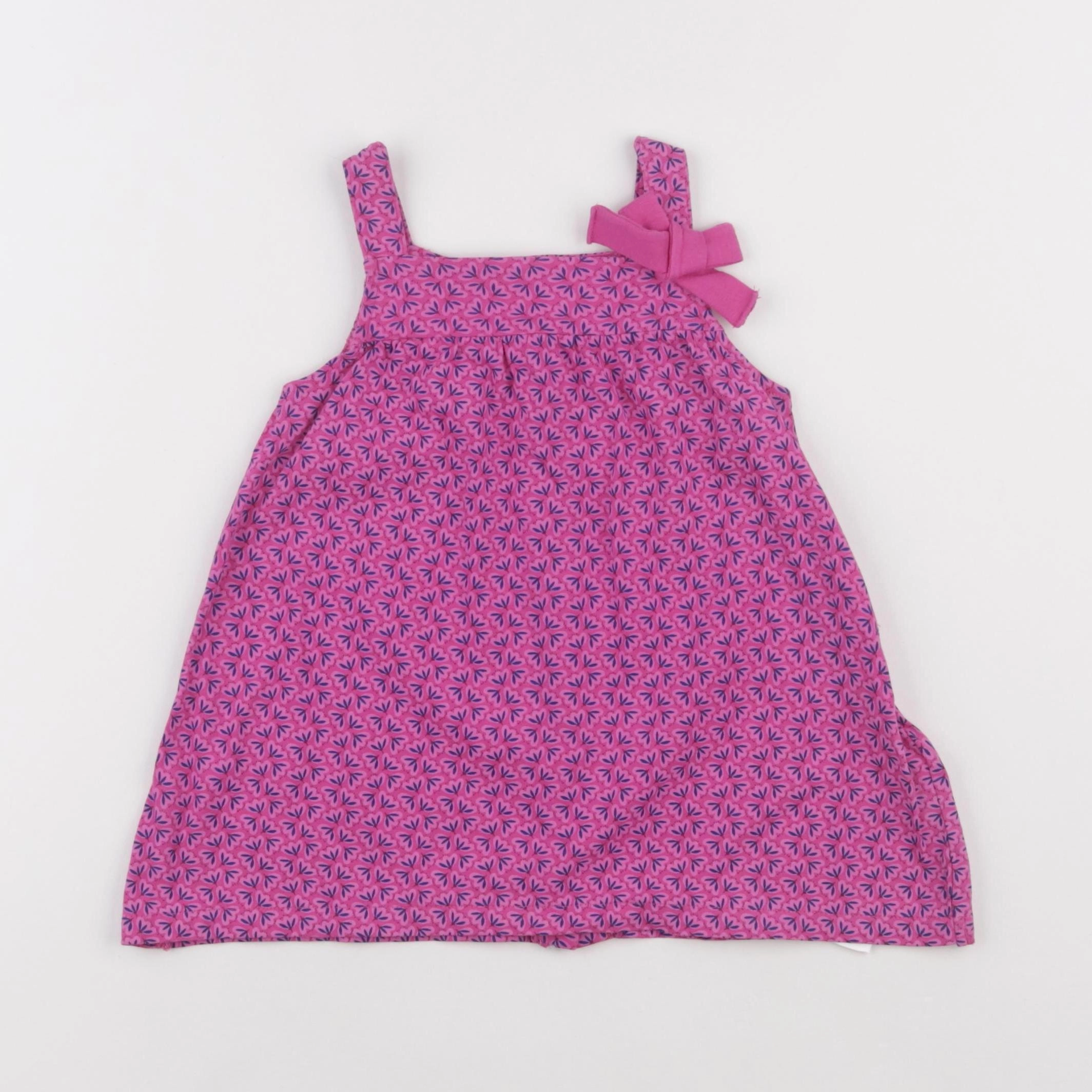 DPAM - robe rose - 12 mois