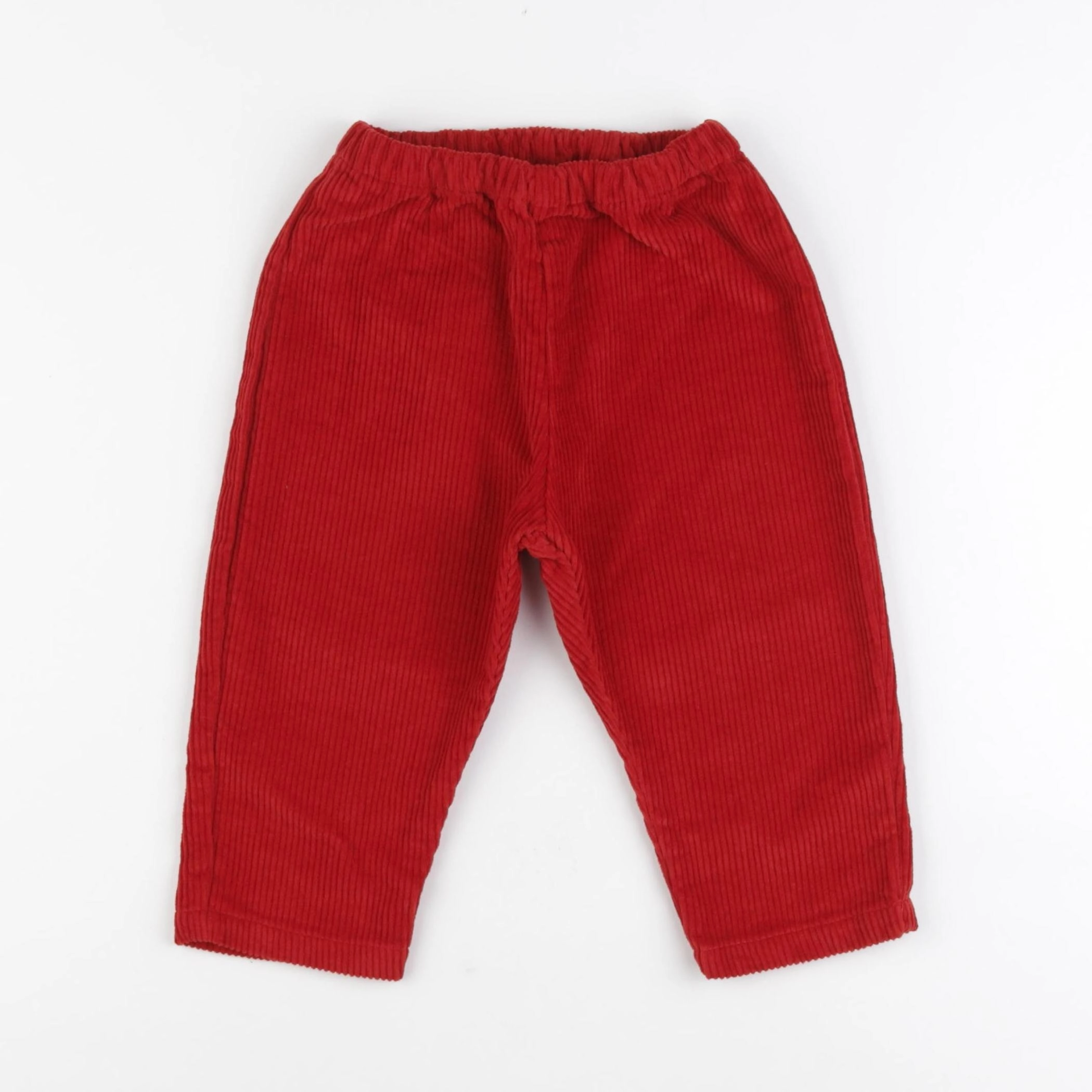 Petit Bateau - pantalon rouge - 6 mois