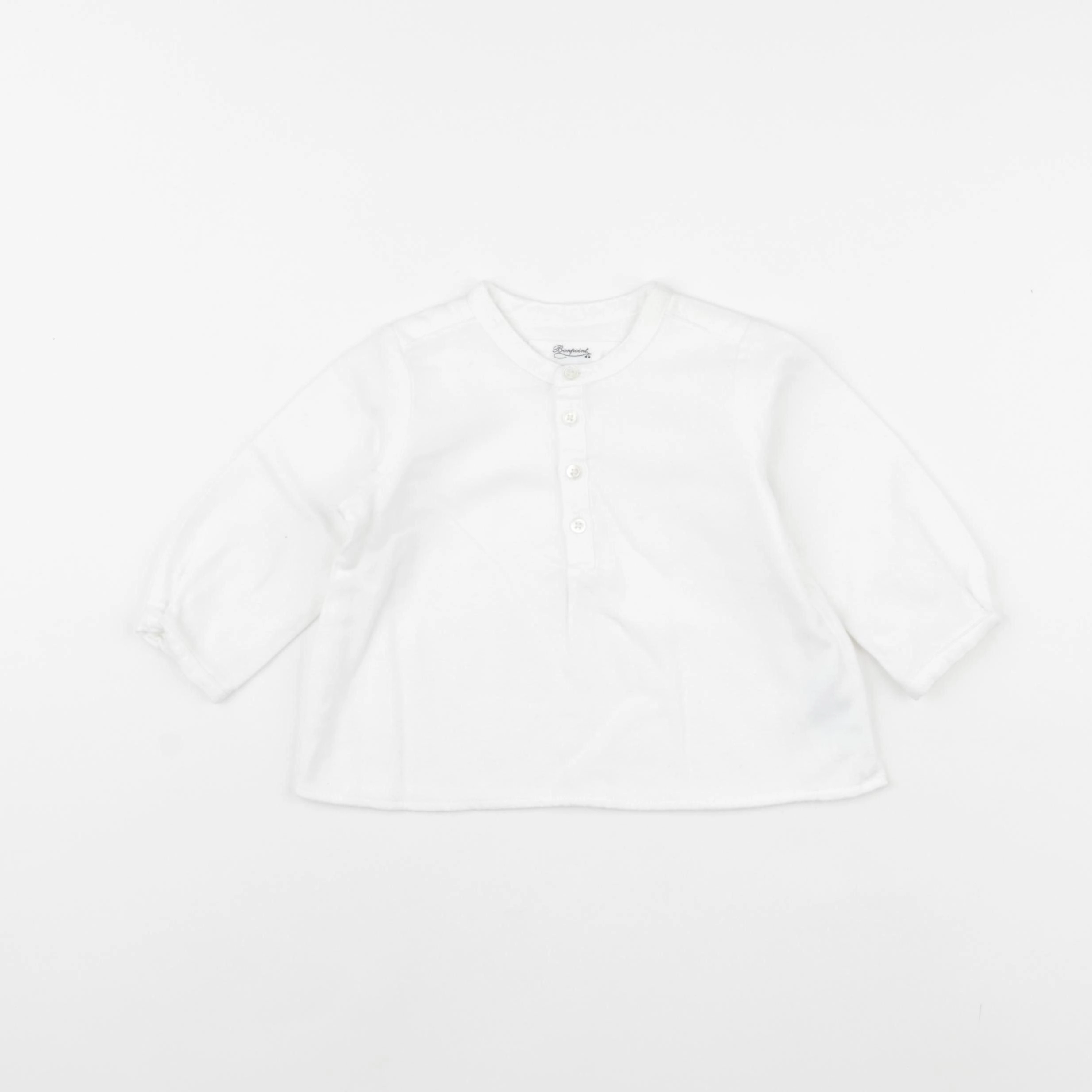 Bonpoint - chemise blanc - 6 mois