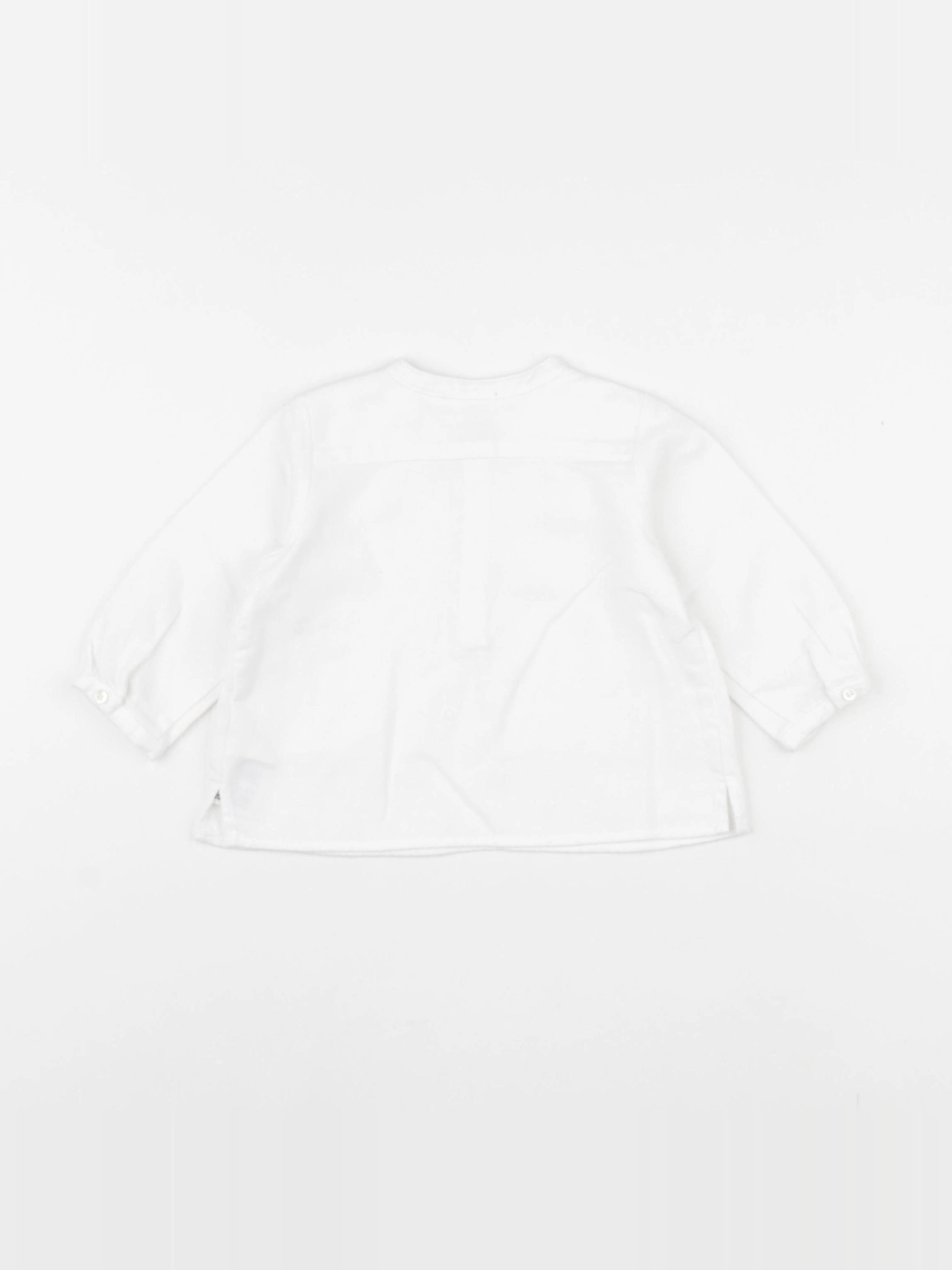 Bonpoint - chemise blanc - 6 mois