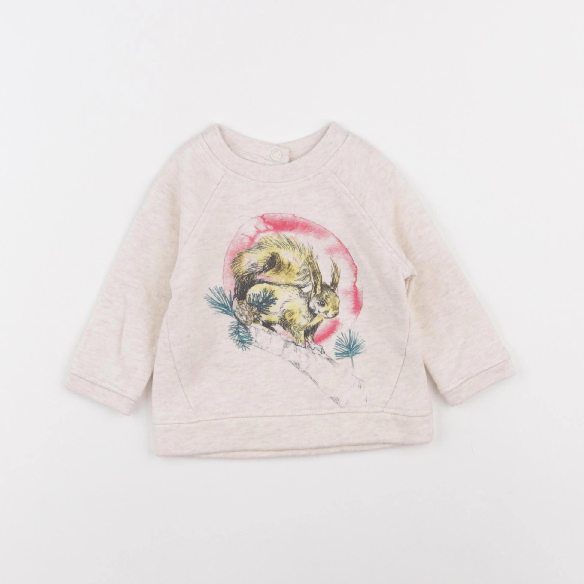 DPAM - sweat multicolore - 3 mois