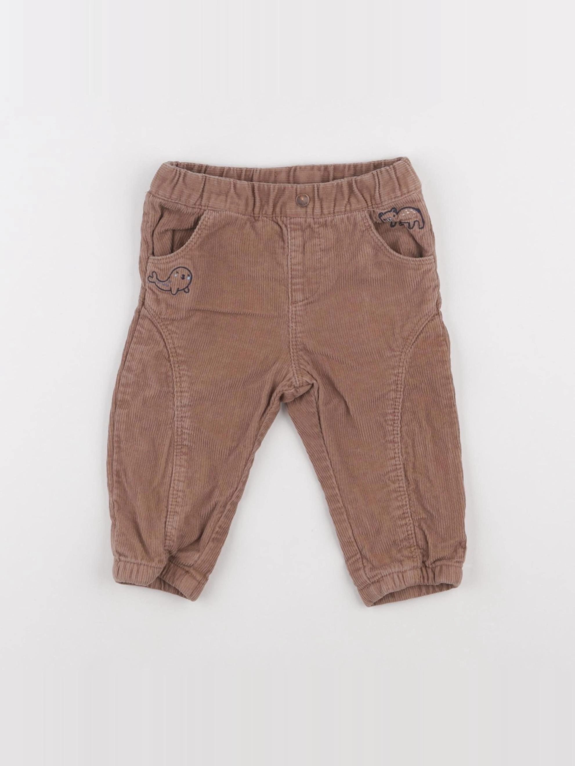 Sergent Major - pantalon marron - 12 mois
