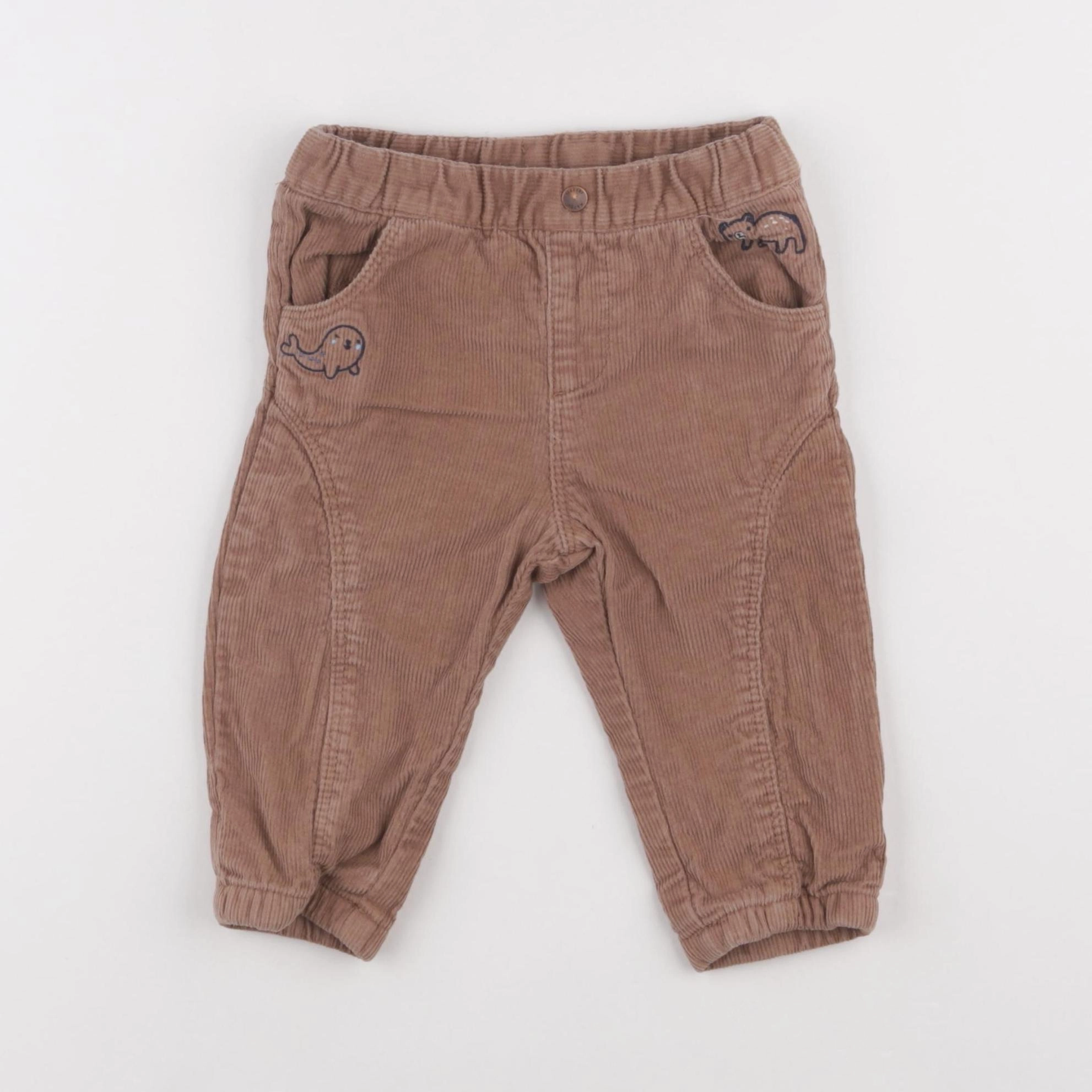 Sergent Major - pantalon marron - 12 mois