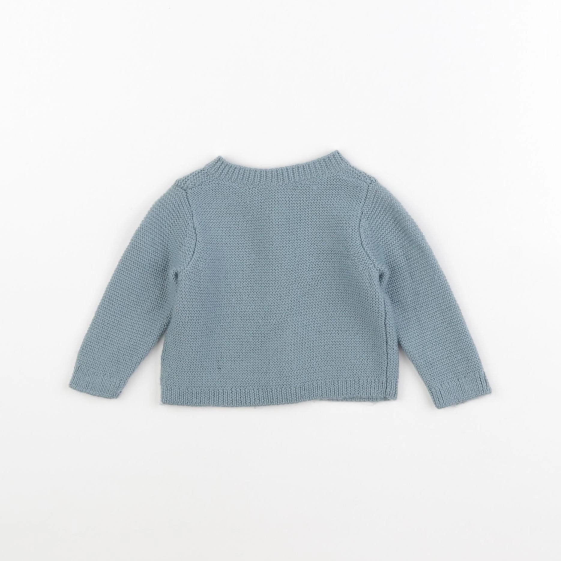 Bonpoint - gilet bleu - 3 mois