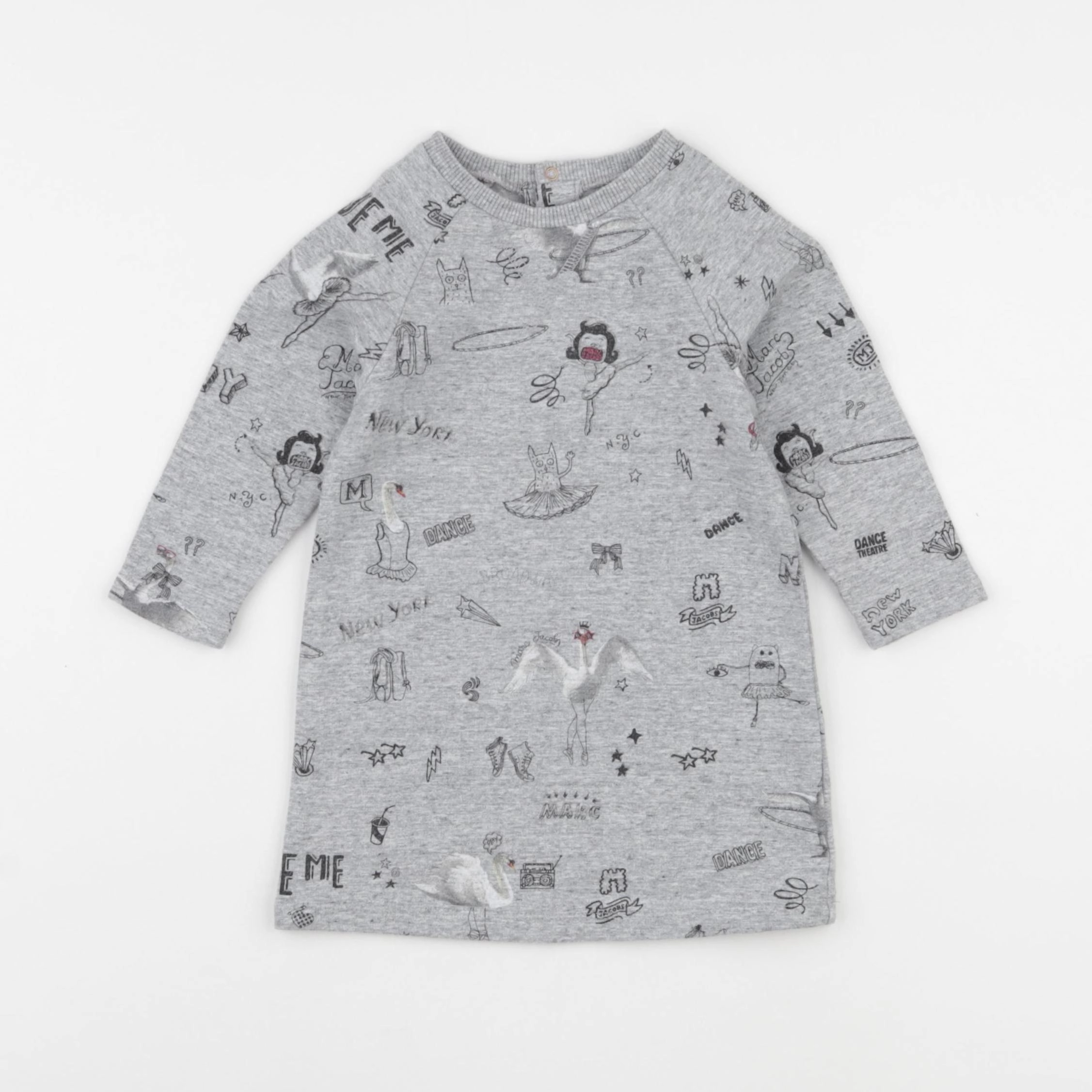 Little marc jacobs - robe gris - 12 mois