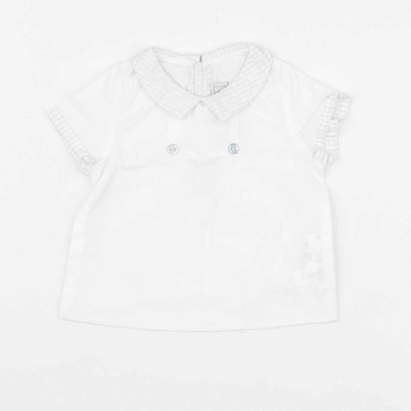 Tartine & Chocolat - chemise blanc - 3 mois