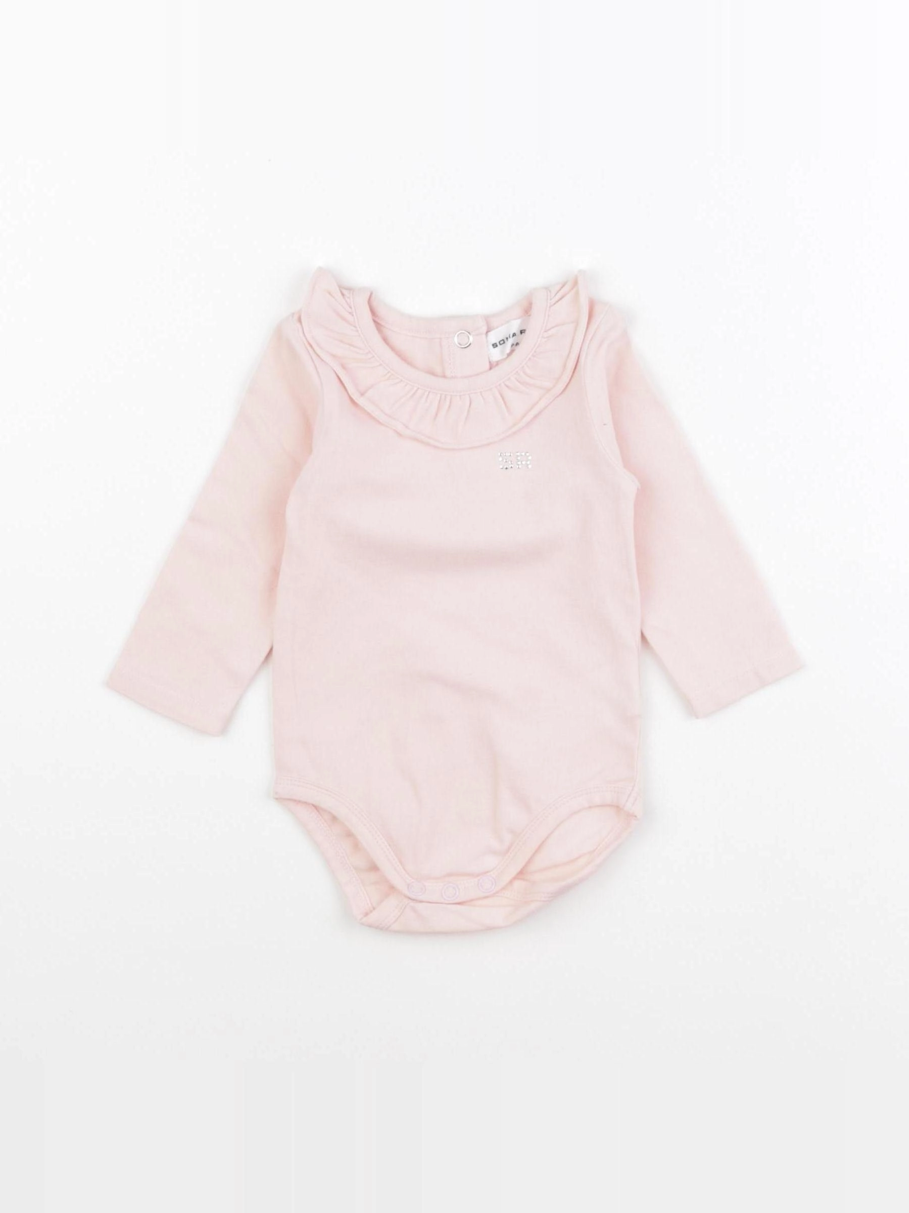 Sonia Rykiel - body à col rose - 6 mois