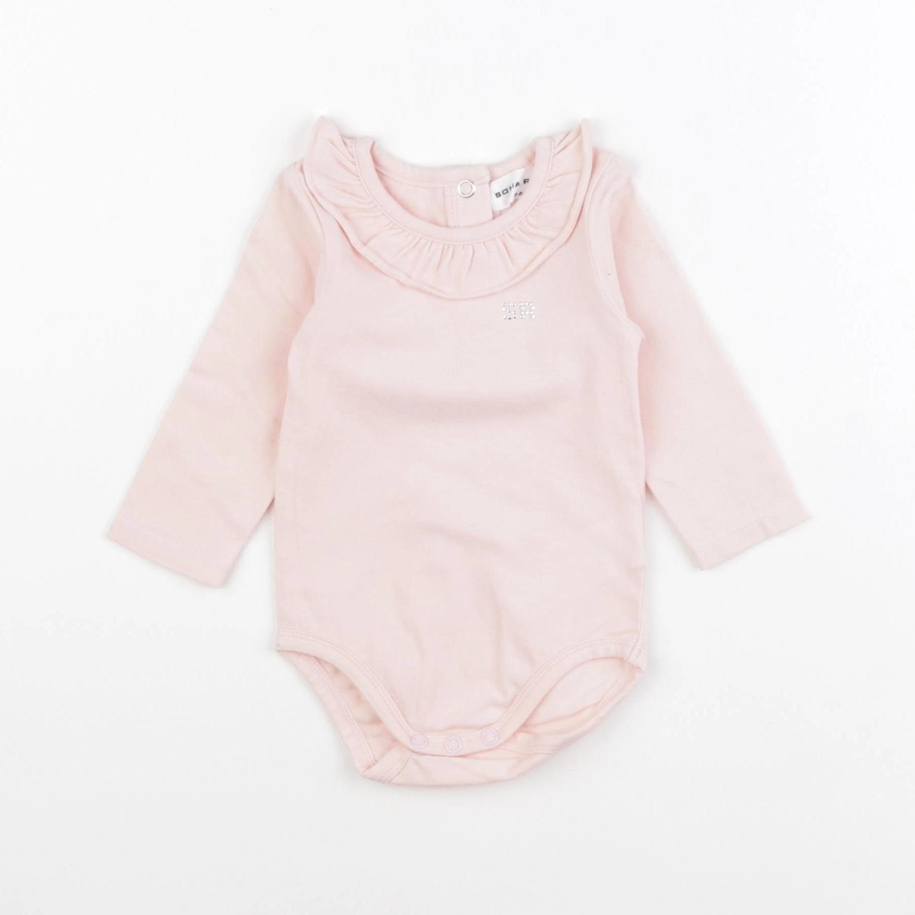 Sonia Rykiel - body à col rose - 6 mois
