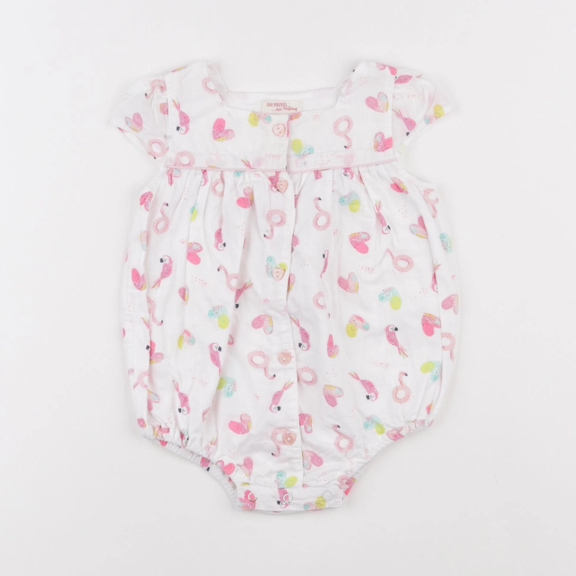 DPAM - combinaison multicolore - 6 mois