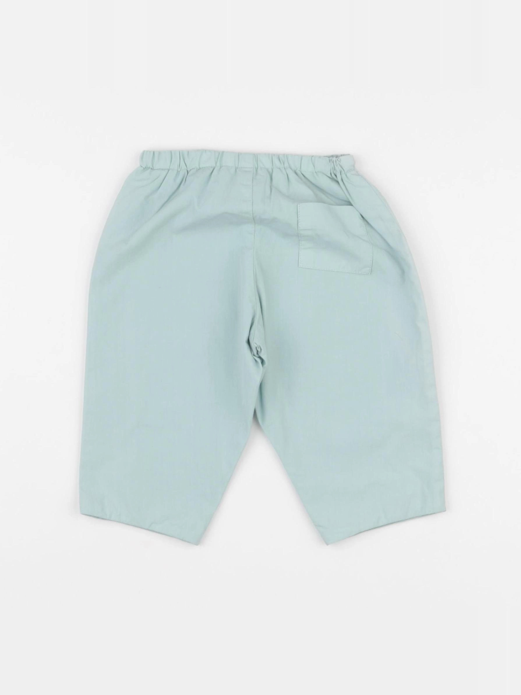 Bonpoint - pantalon vert - 6 mois