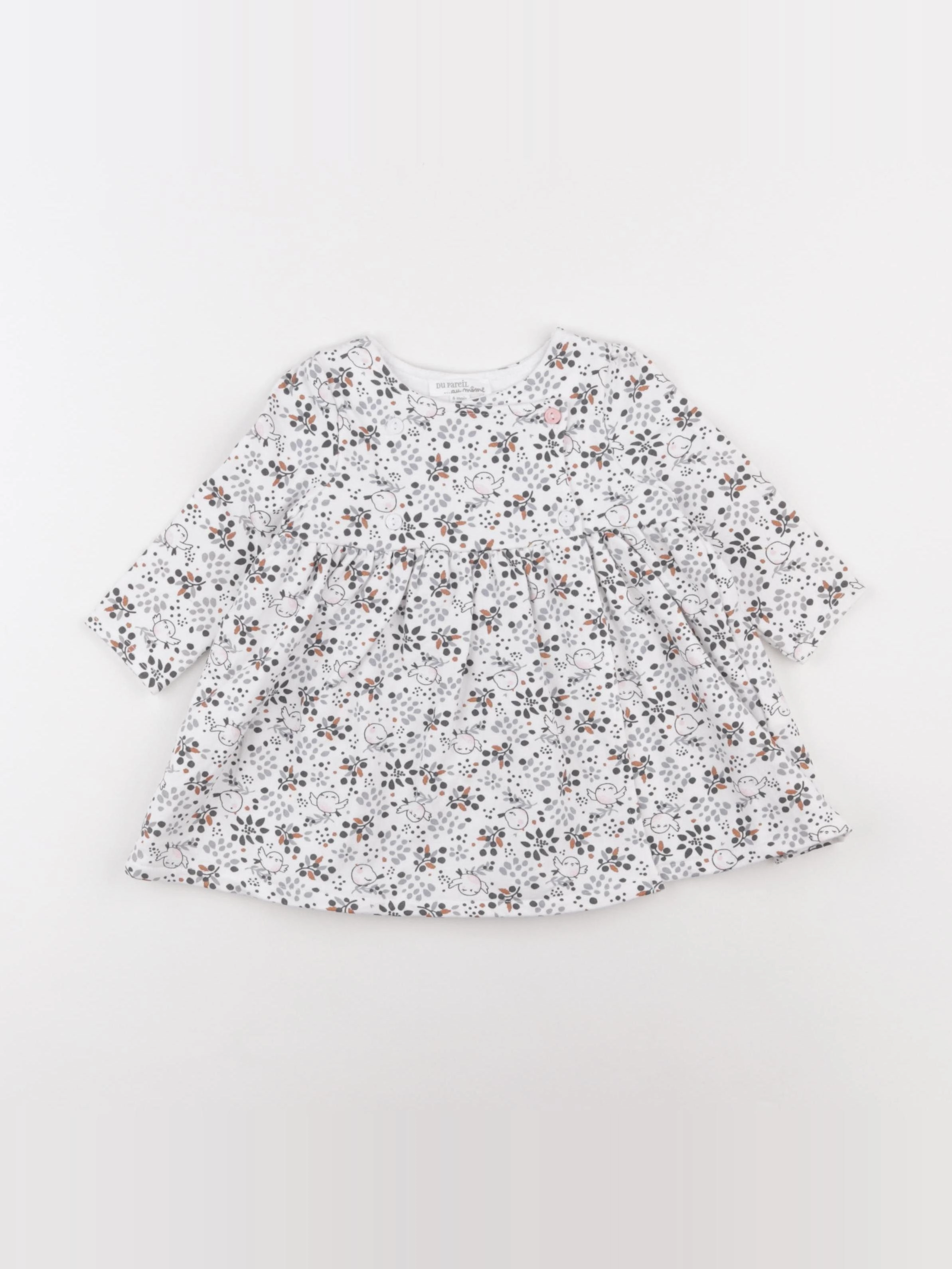 DPAM - robe multicolore - 6 mois