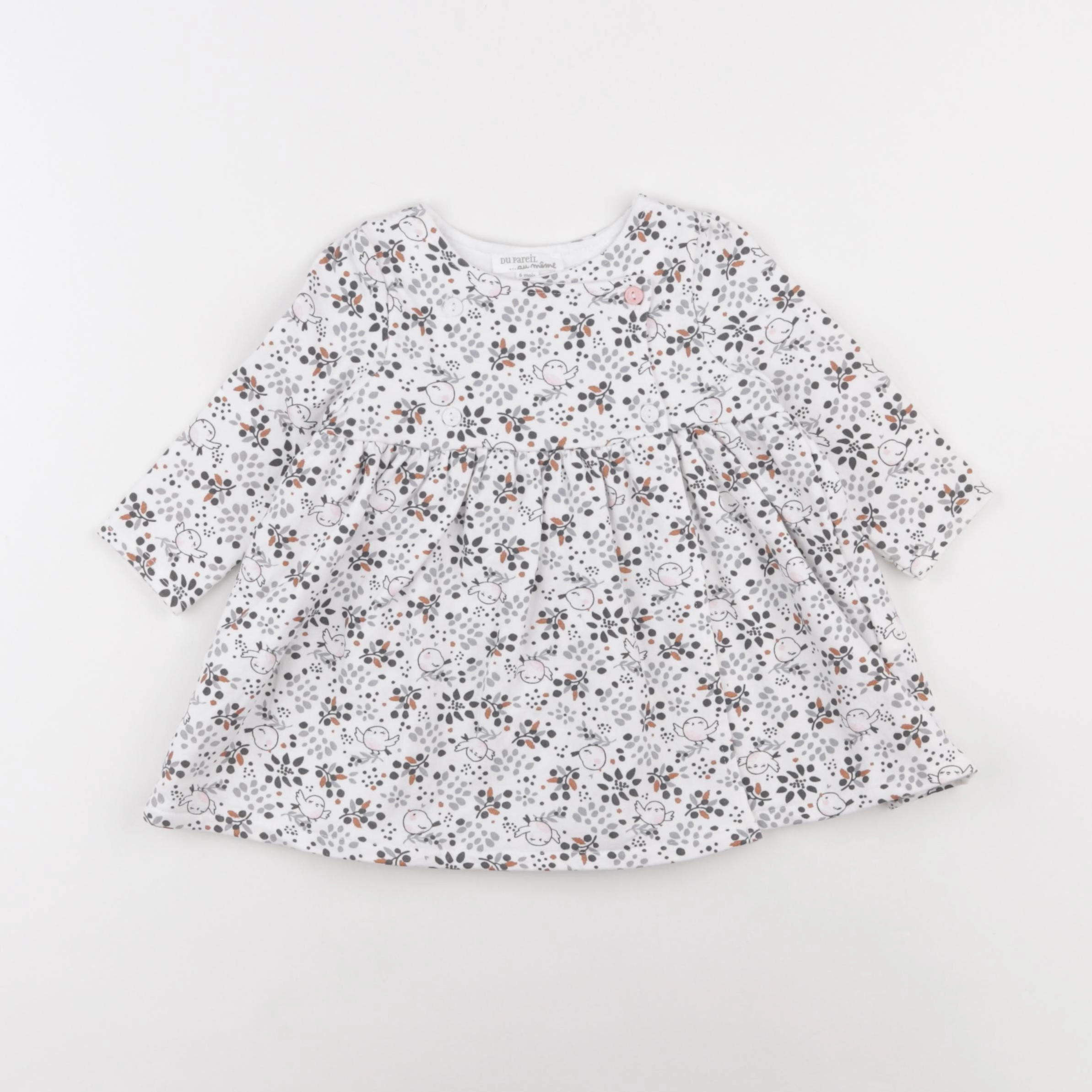 DPAM - robe multicolore - 6 mois