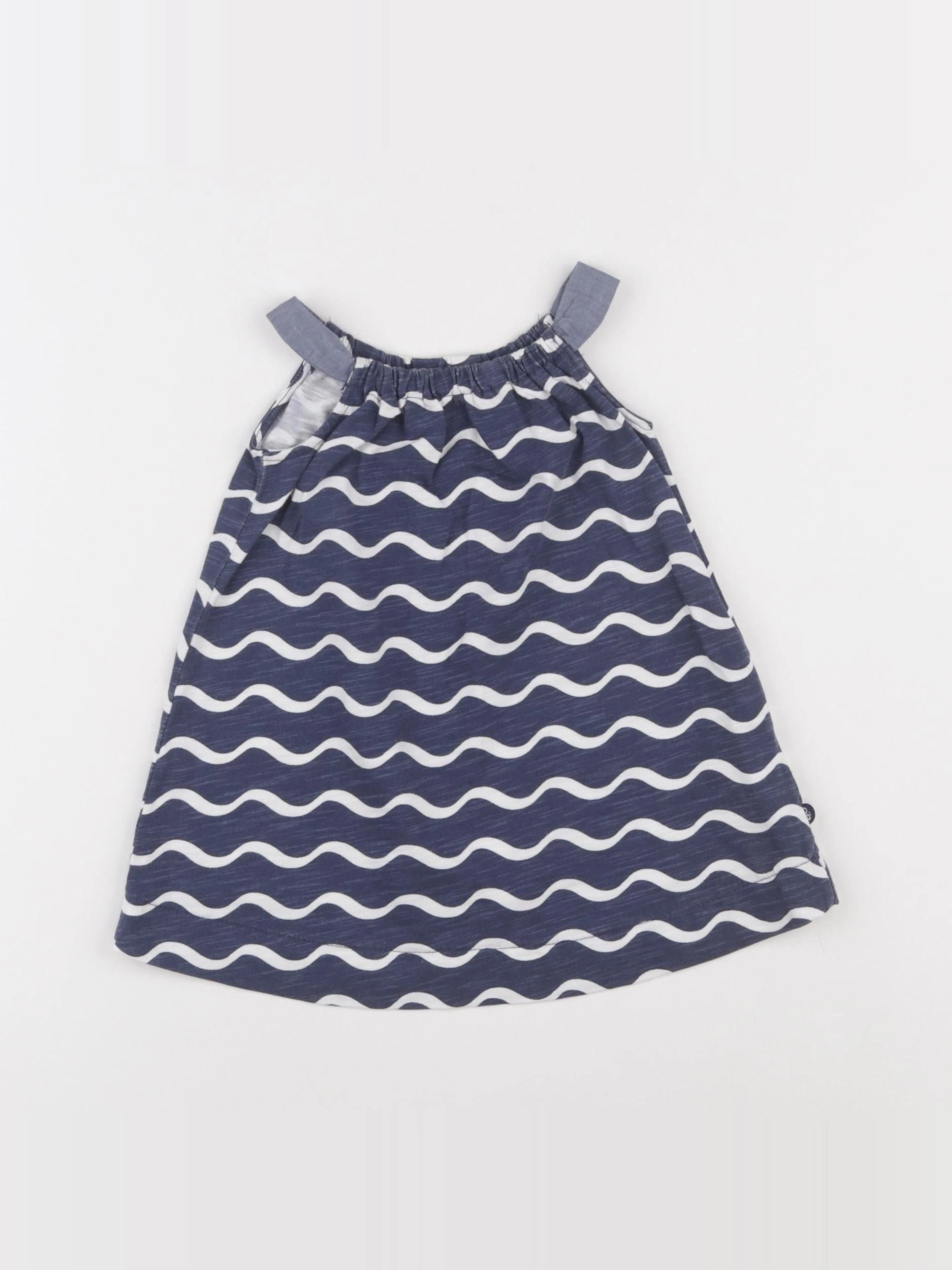 Obaïbi - robe bleu - 6 mois