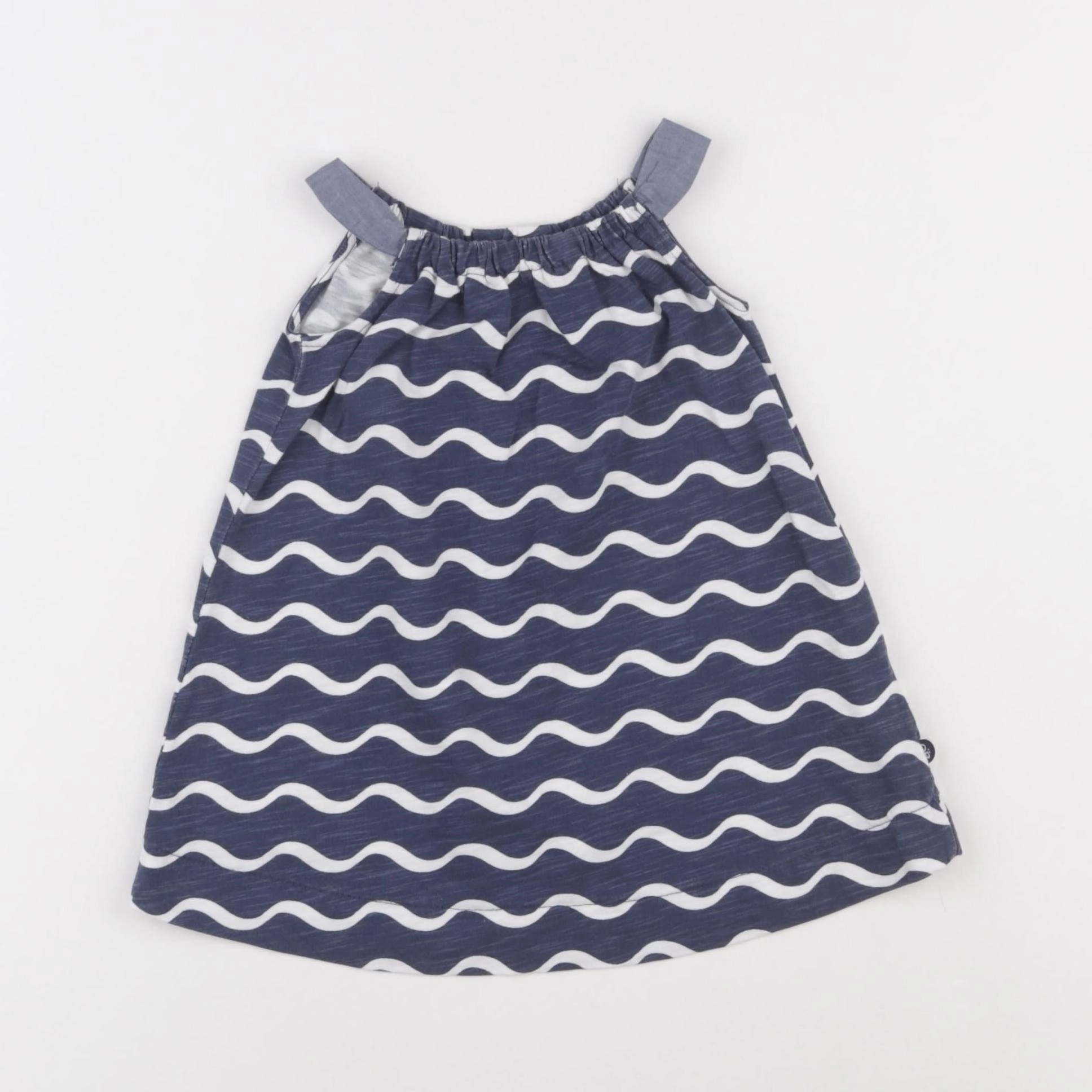Obaïbi - robe bleu - 6 mois