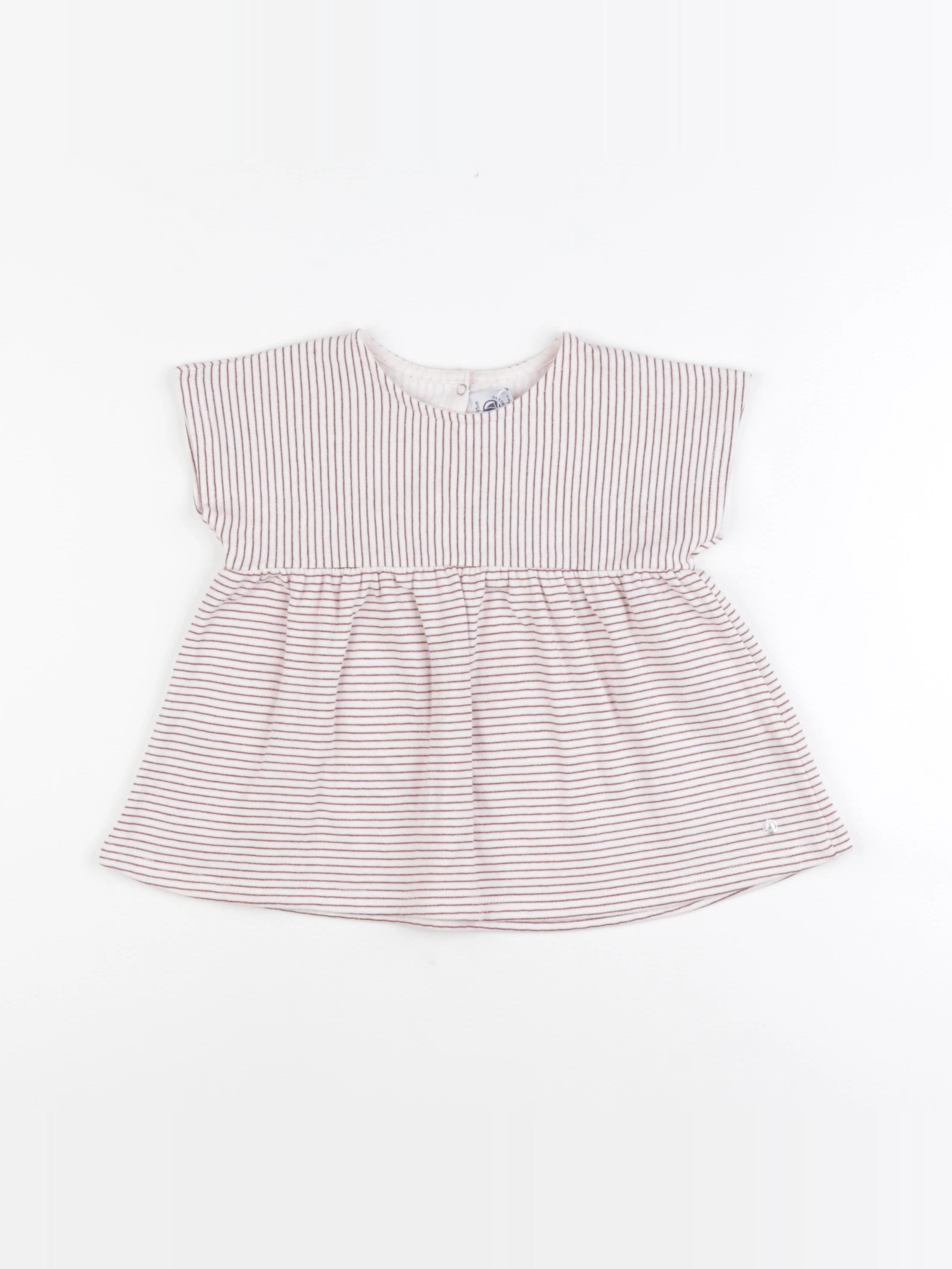 Petit Bateau - blouse rose - 36 mois