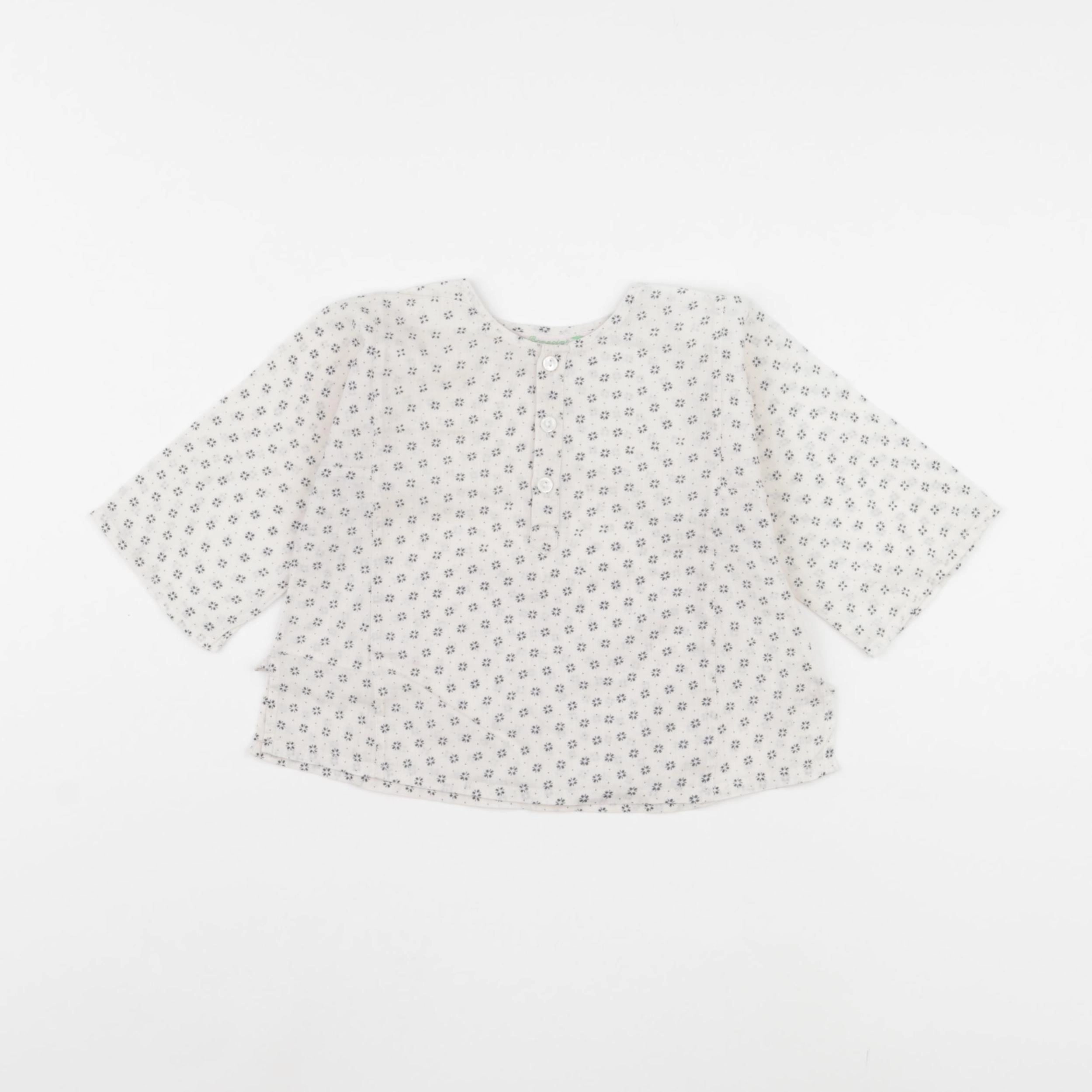 Bonpoint - blouse blanc - 6 mois