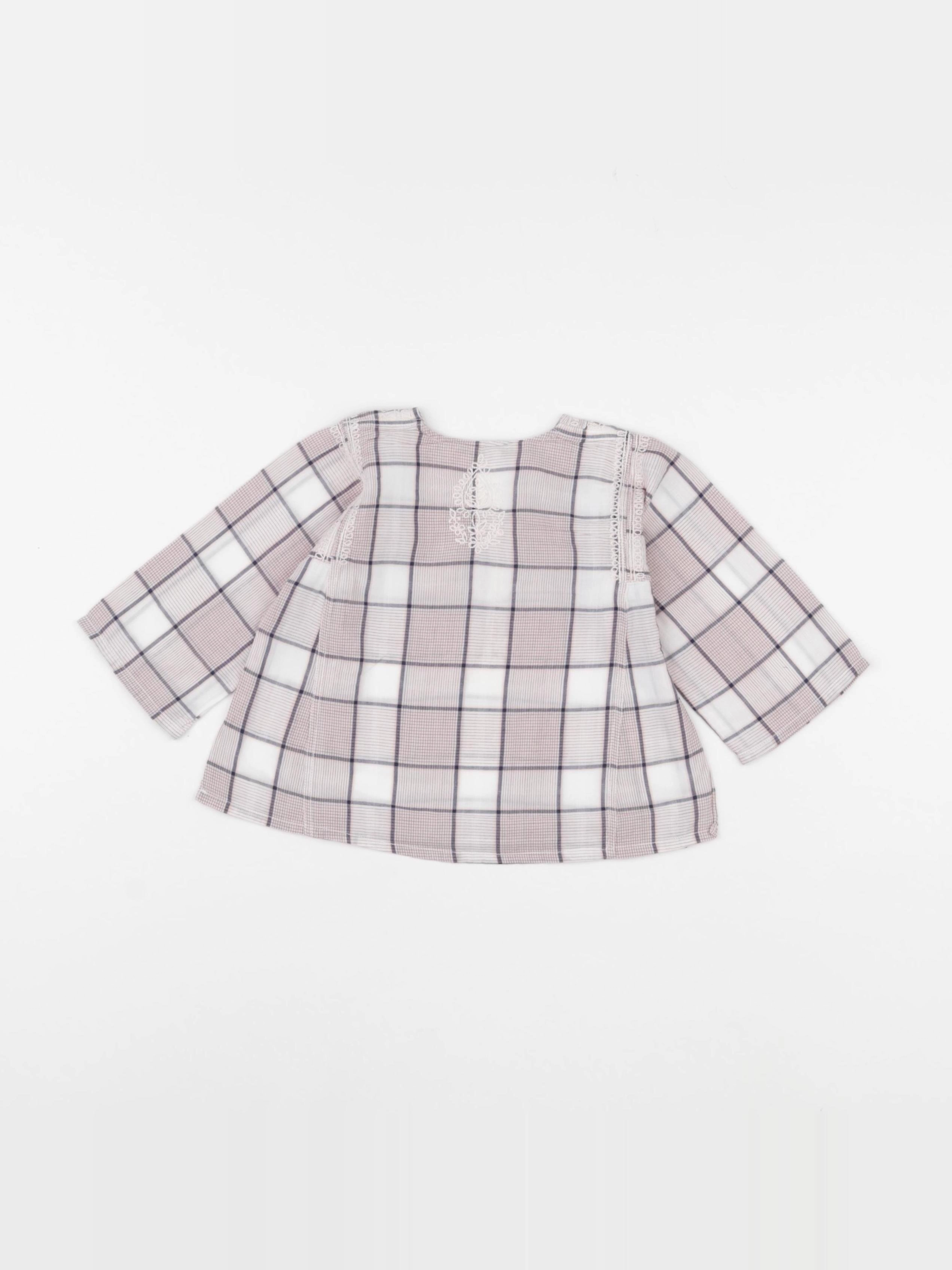Bonpoint - blouse rose - 6 mois